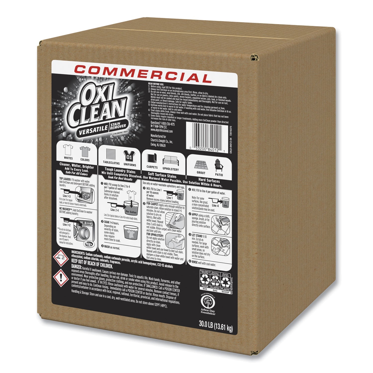 OxiClean™ Stain Remover, Regular Scent, 30 Lb Box