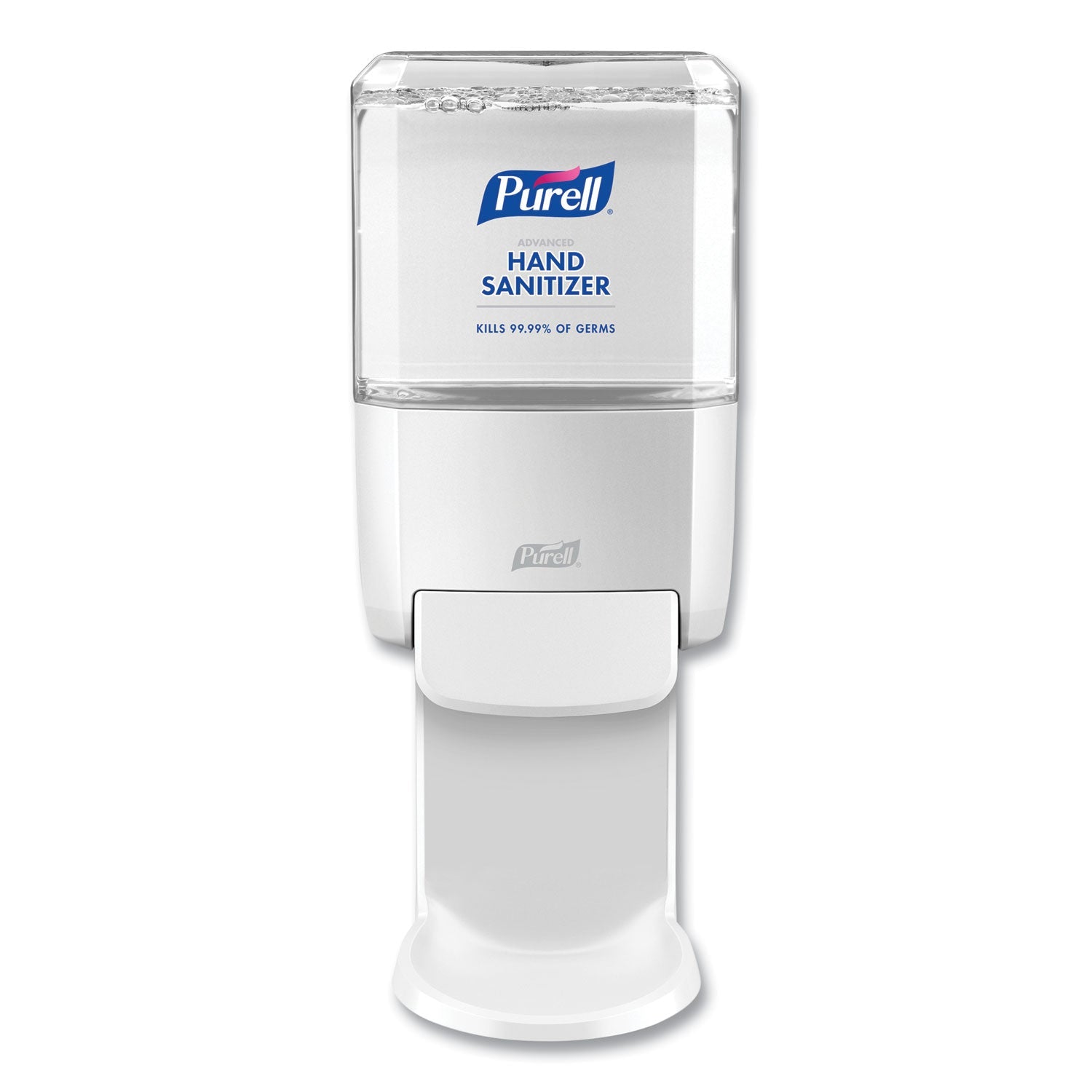 PURELL® Push-Style Hand Sanitizer Dispenser, 1,200 Ml, 5.25 X 8.56 X 12.13, White