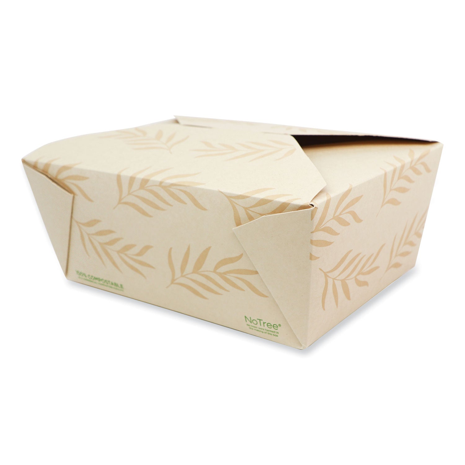 No Tree Folded Takeout Containers | 95 oz | 160-Ct