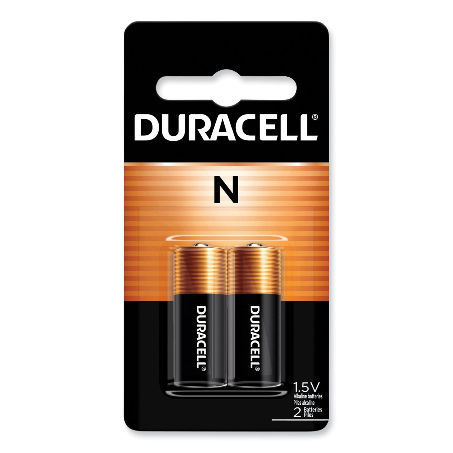 Duracell® Specialty Alkaline Battery, N, 1.5 V, 2/pack