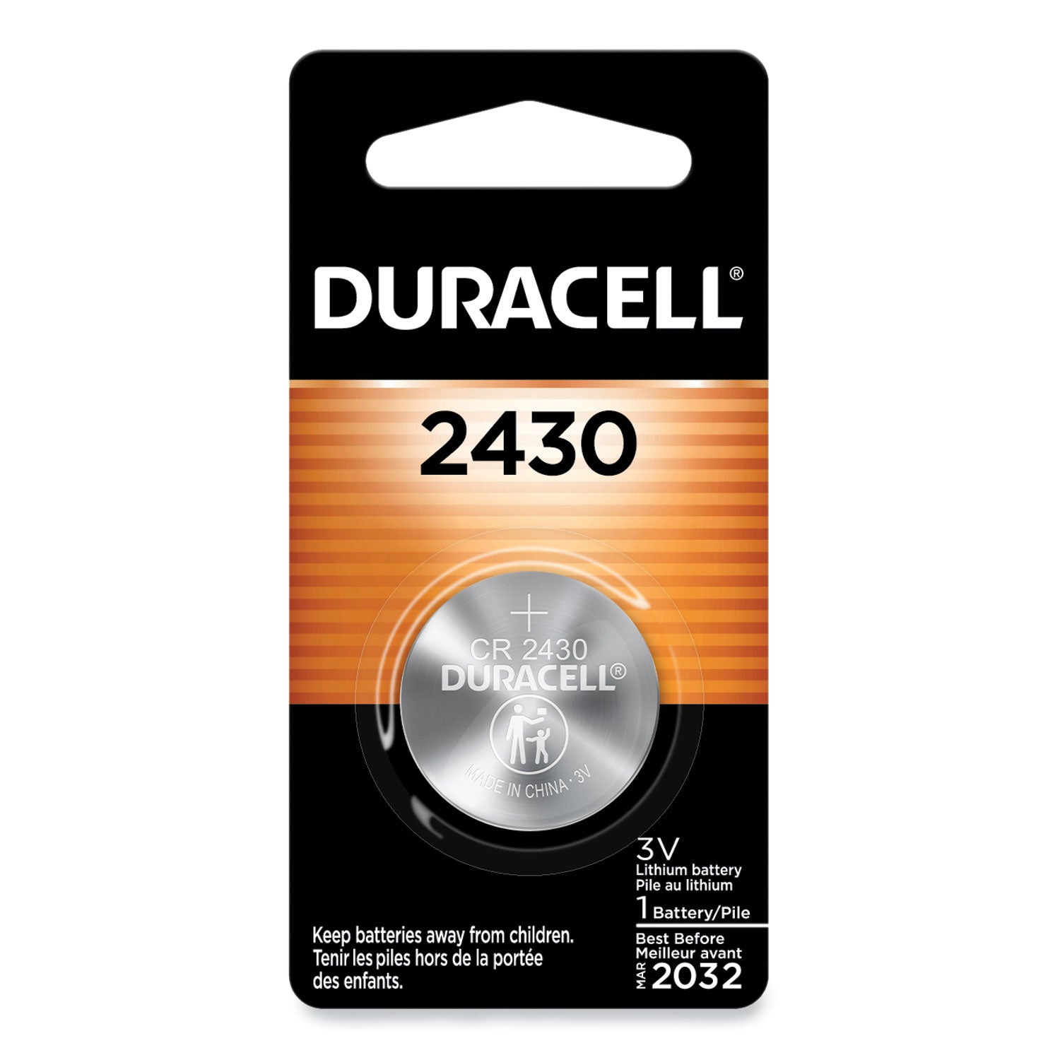 Lithium Coin Batteries | Duracell® 2430