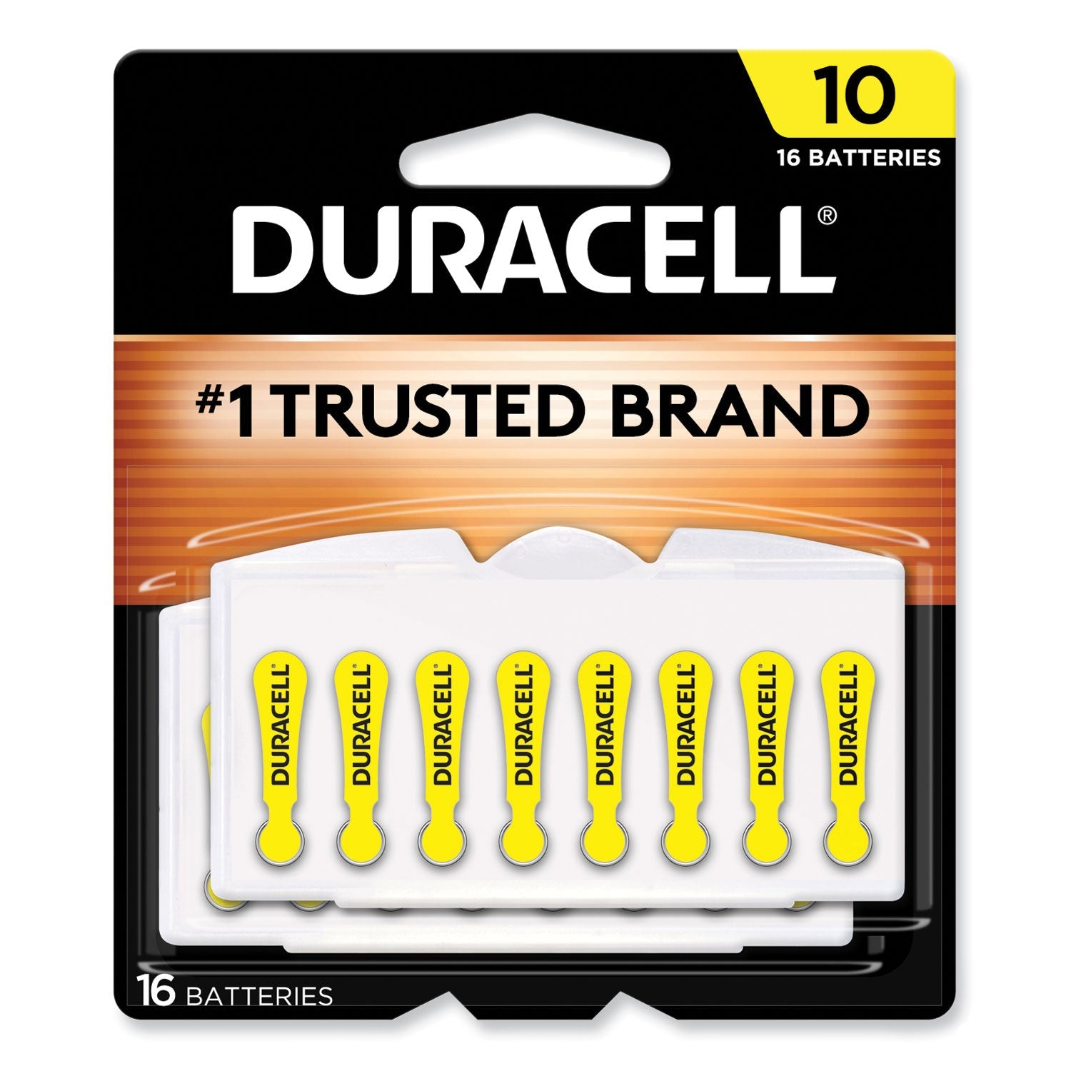 Hearing Aid Battery | Duracell® #10 16/Pack