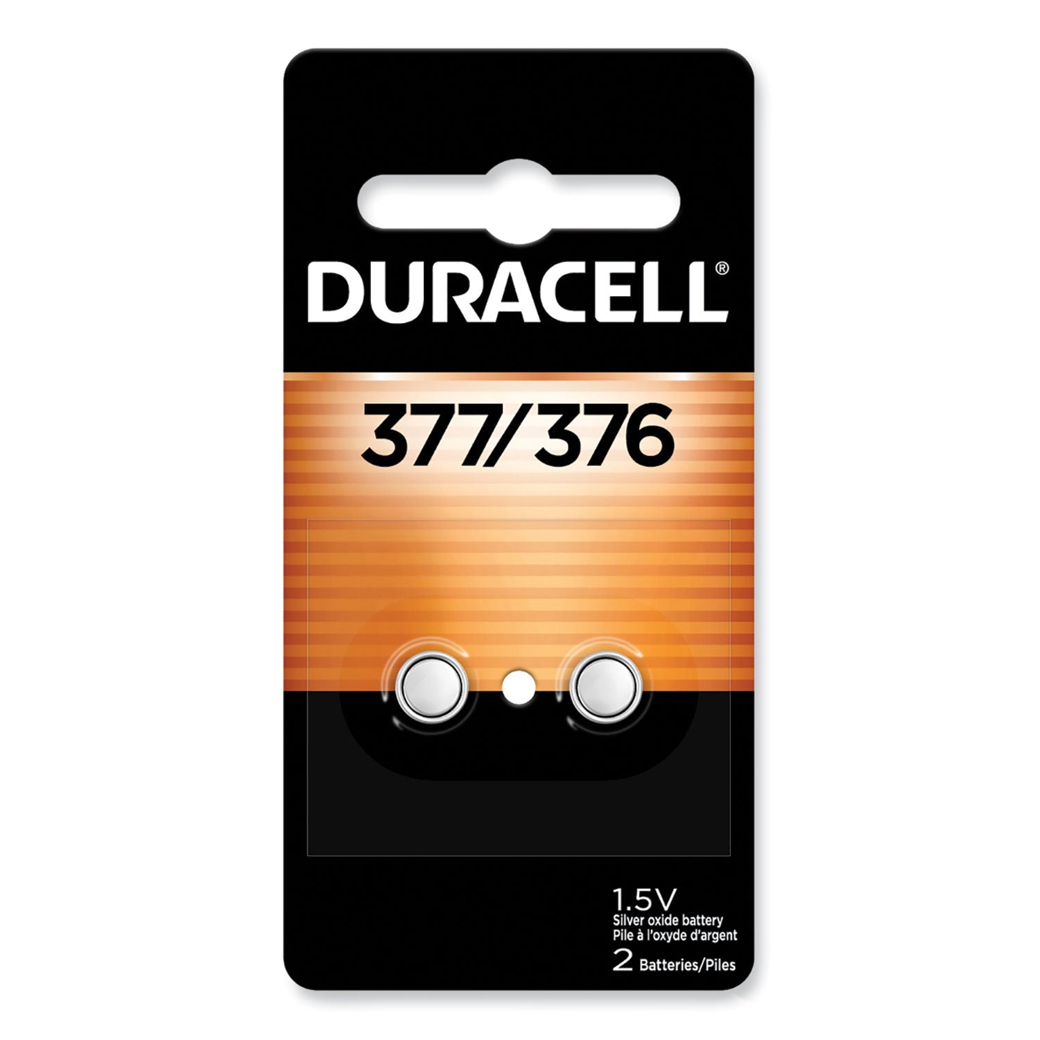 Button Cell Battery | Duracell® 376/377 2/Pack