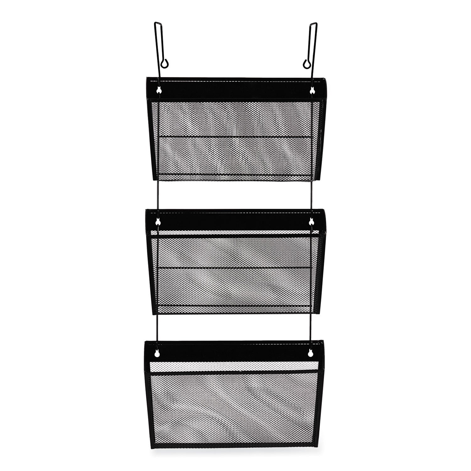 Universal Mesh Three-Pack Wall Files | Black