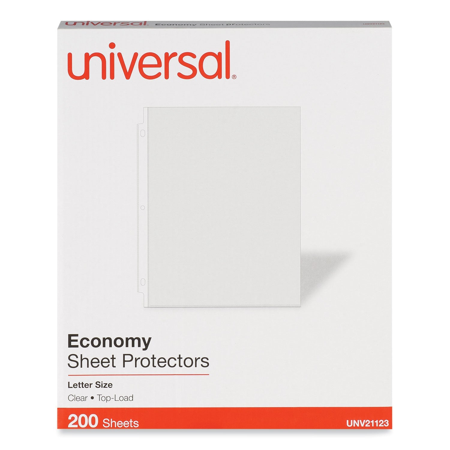 Standard Sheet Protector | Economy, 200/Box