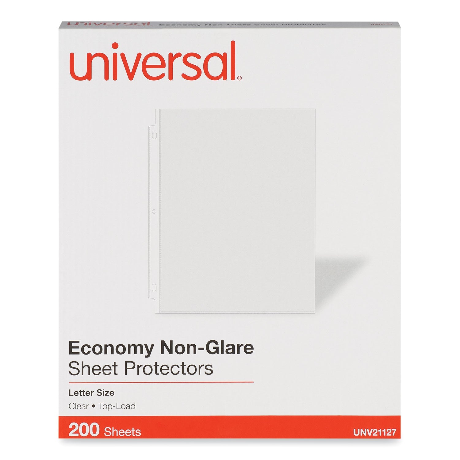 Top-Load Poly Sheet Protectors | Economy, 200/Box