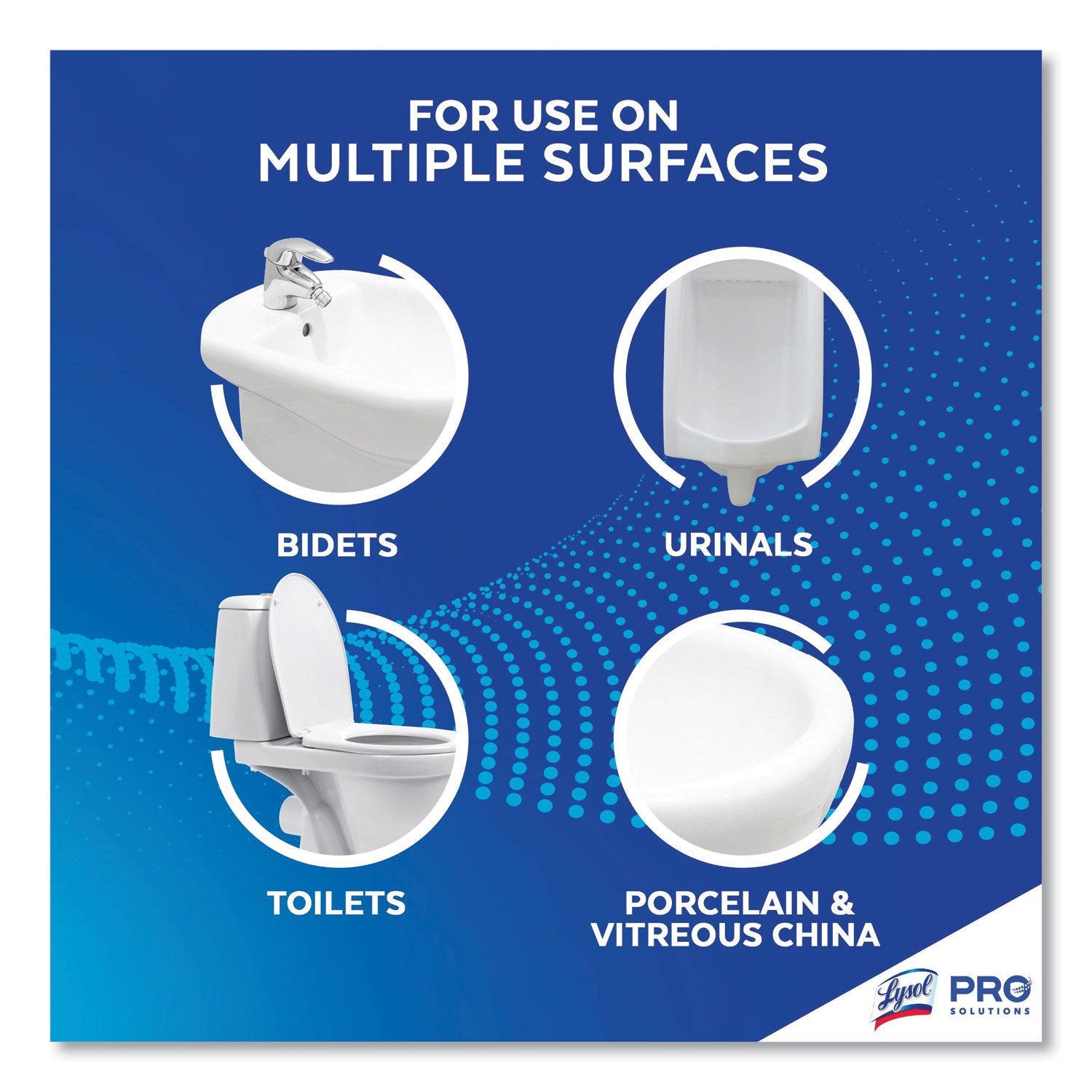 LYSOL® Brand Disinfectant Toilet Bowl Cleaner, Atlantic Fresh, 24 oz Bottle, 2/Pack