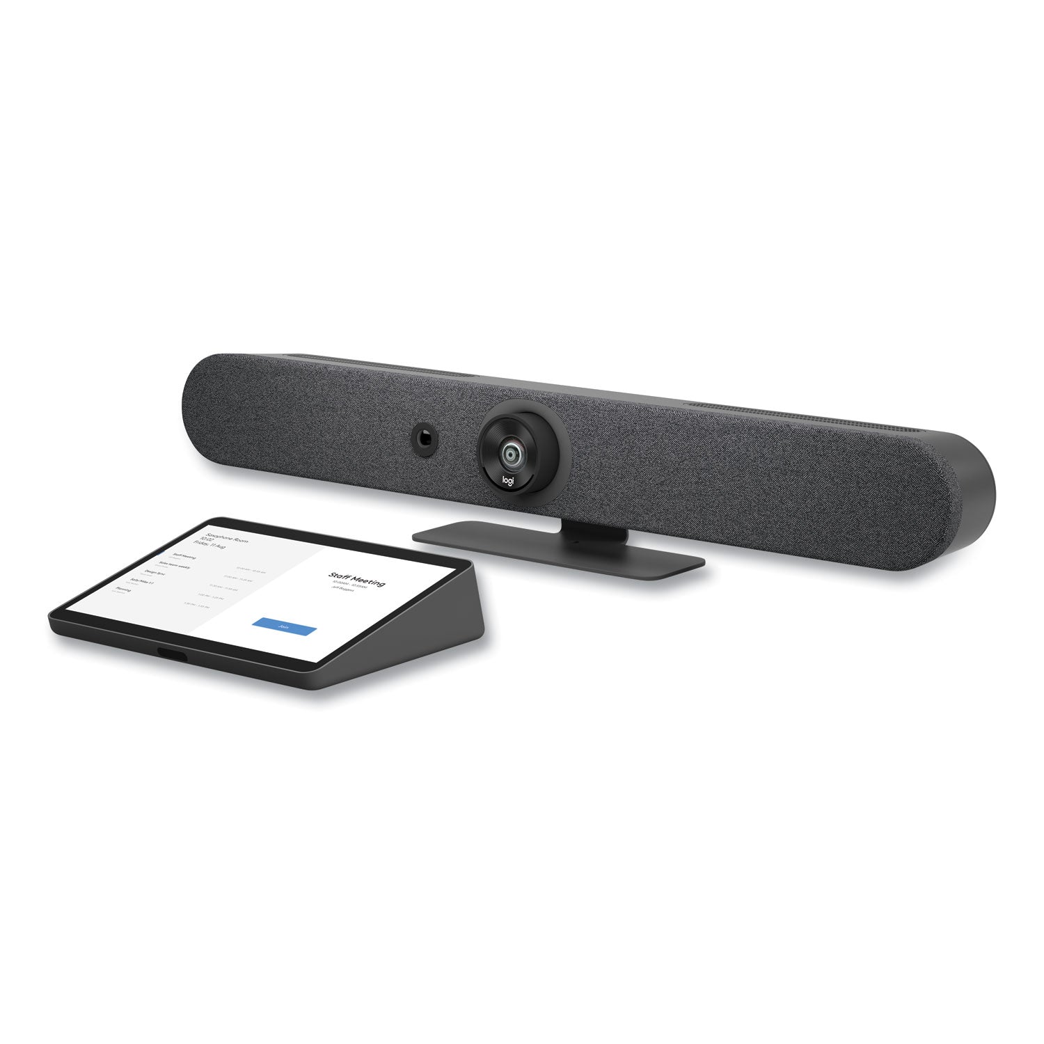 Logitech® Rally Bar Mini and Tap IP Bundle, 1920 pixels x 1080 pixels, Graphite