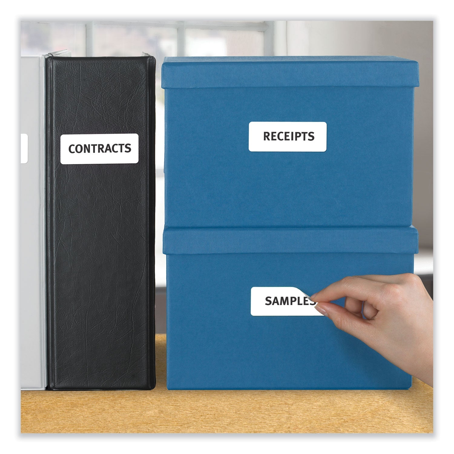 Avery® Removable Multi-Use Labels, Inkjet/laser Printers, 1 X 2.63, White, 30/sheet, 25 Sheets/pack