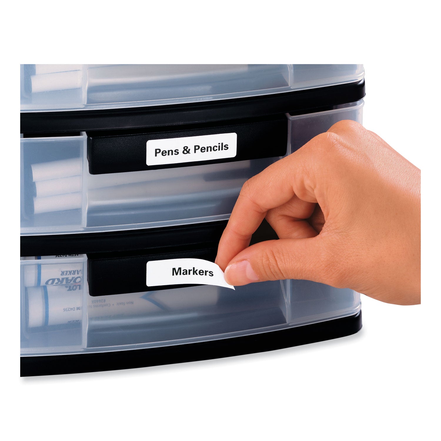 Avery® Removable Multi-Use Labels, Inkjet/laser Printers, 0.5 X 1.75, White, 80/sheet, 25 Sheets/pack