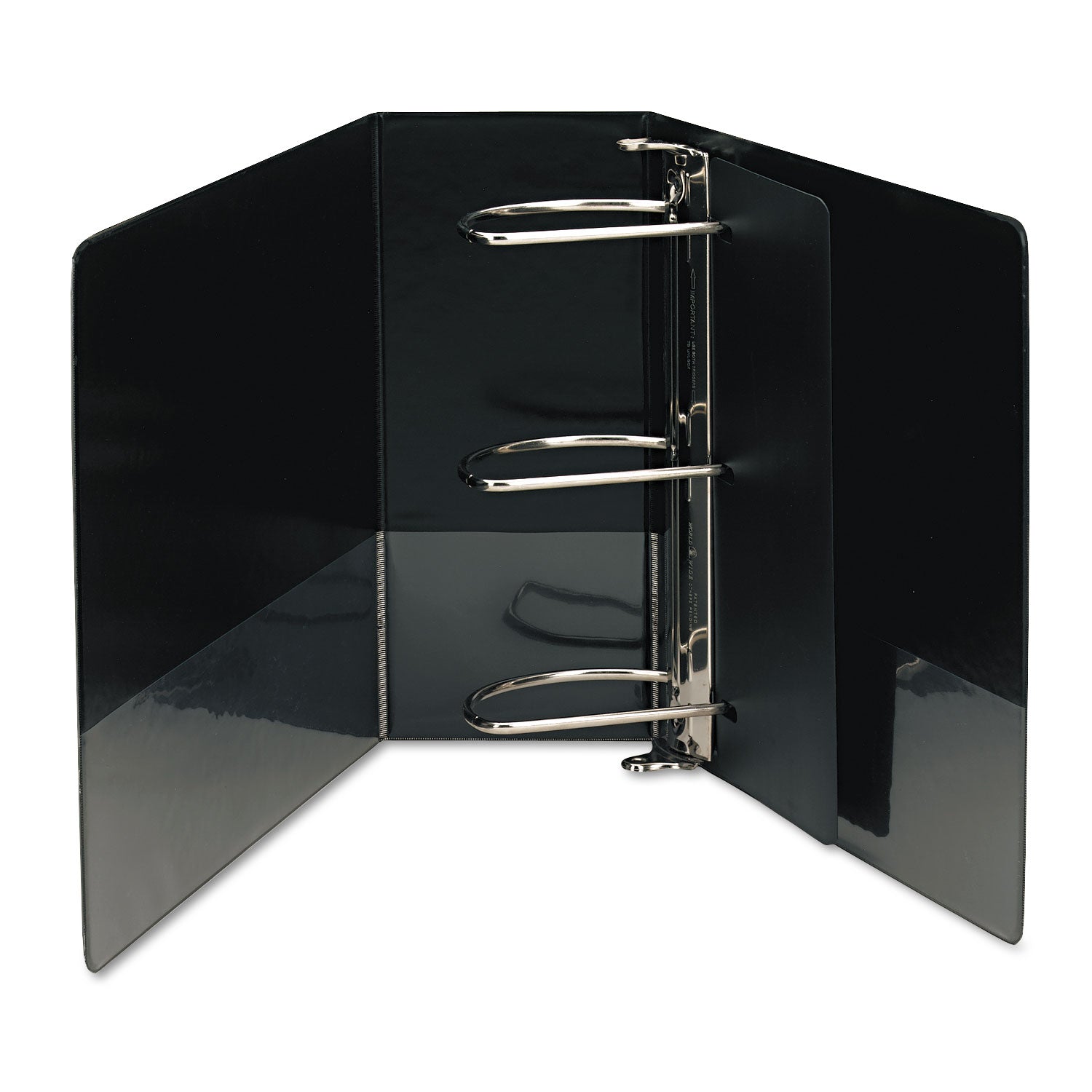 Samsill® Nonstick D-Ring View Binder, 3 Rings, 5" Capacity, 11 X 8.5, Black - Bloom Skins