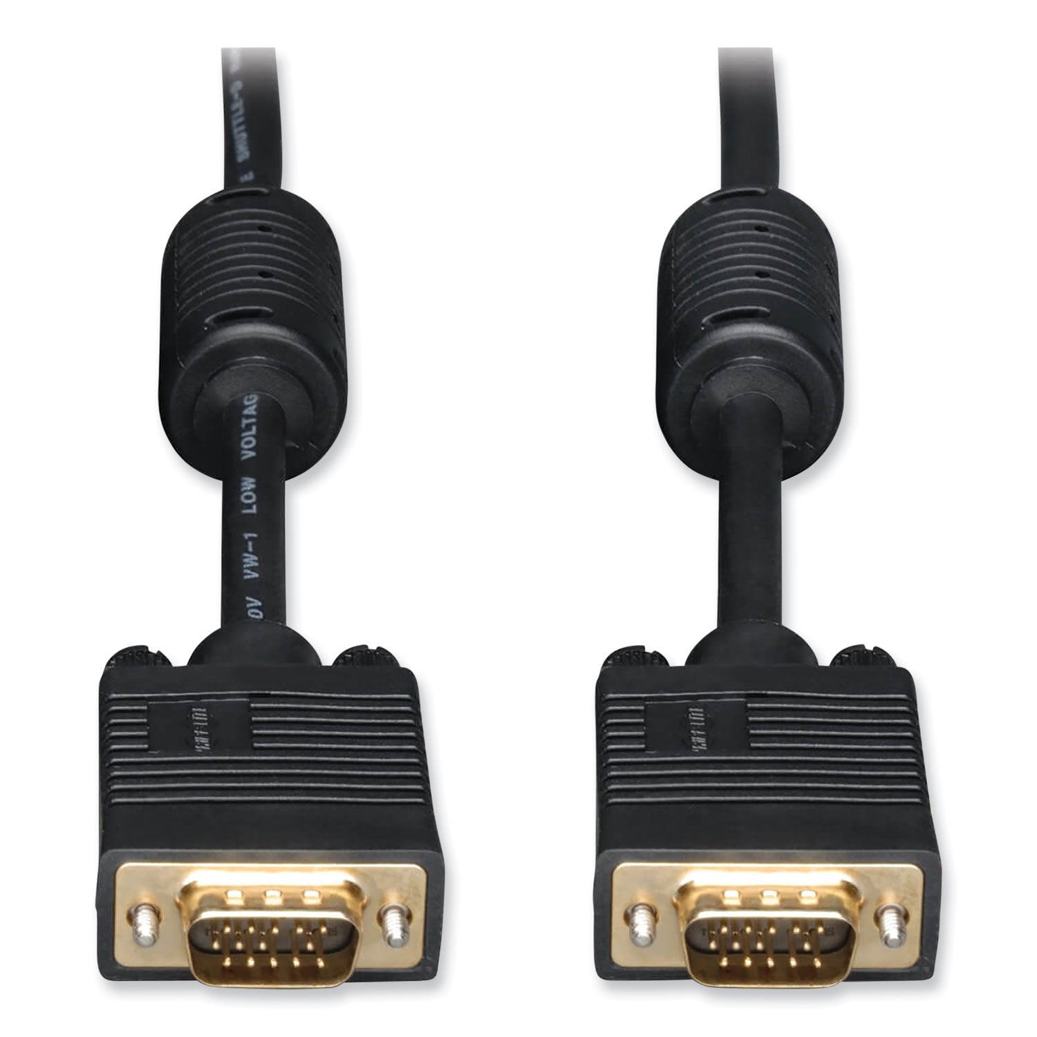 Tripp Lite by Eaton VGA Coaxial High-Resolution Monitor Cable with RGB Coaxial, 50 ft, Black