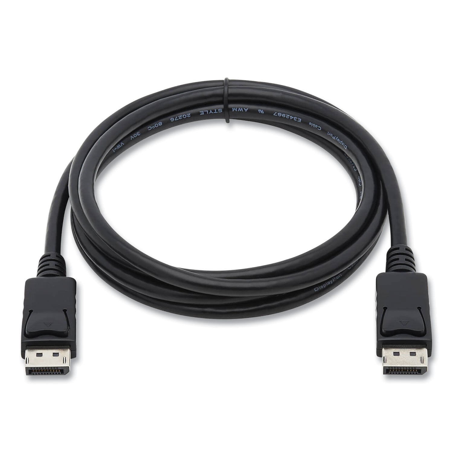 Tripp Lite by Eaton DisplayPort to DisplayPort Cable 4K with Latches, 10 ft, Black