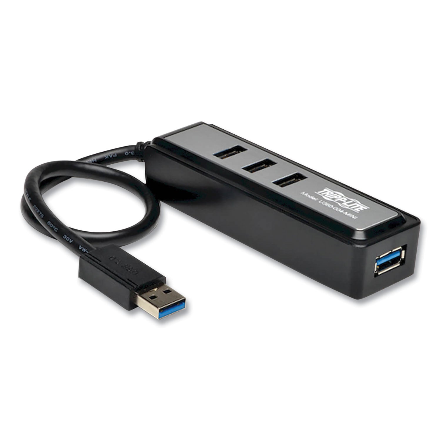 Tripp Lite by Eaton USB 3.0 SuperSpeed Hub, 4 Ports, Black