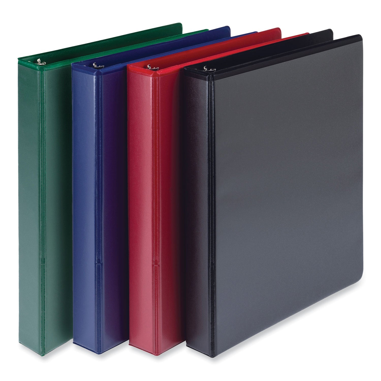 Durable D-Ring View Binders | 1" Assorted 4-Pack