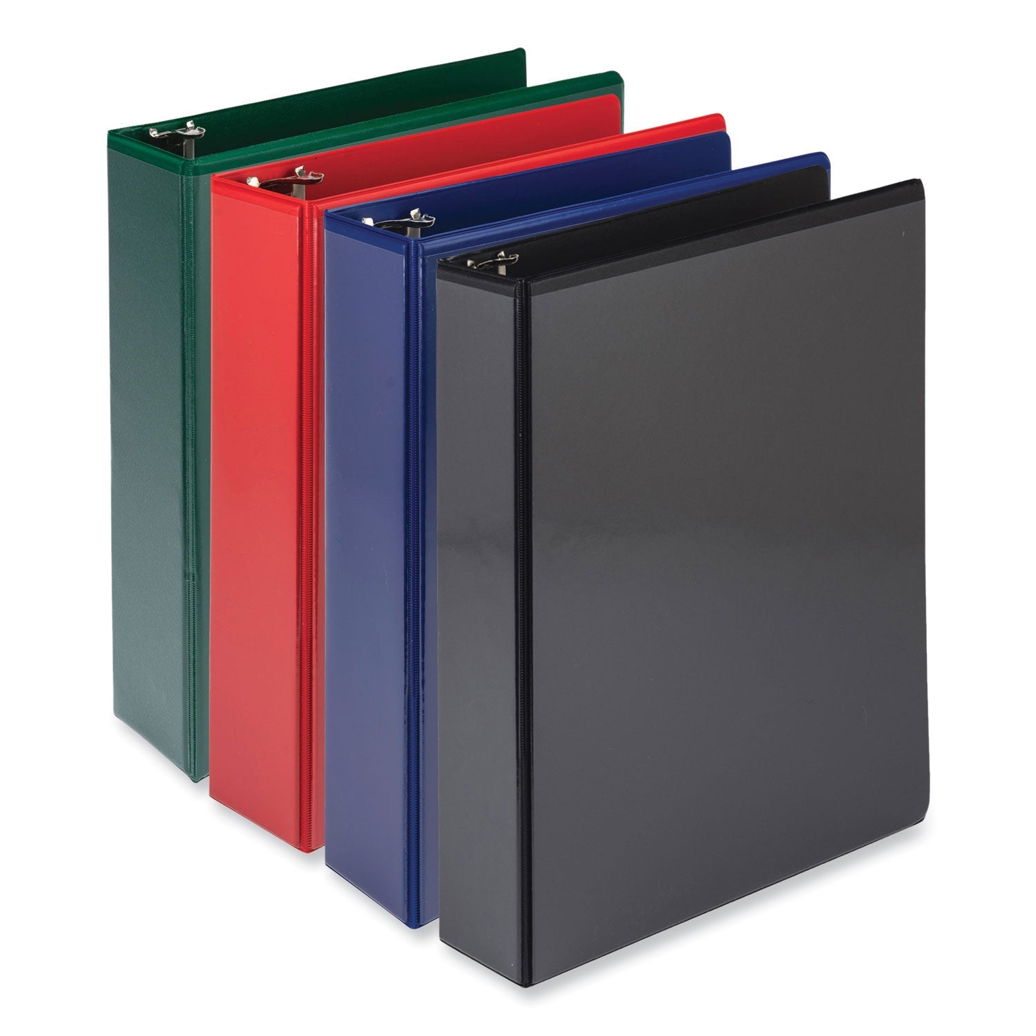 Durable D-Ring View Binders | 2" Assorted 4-Pack