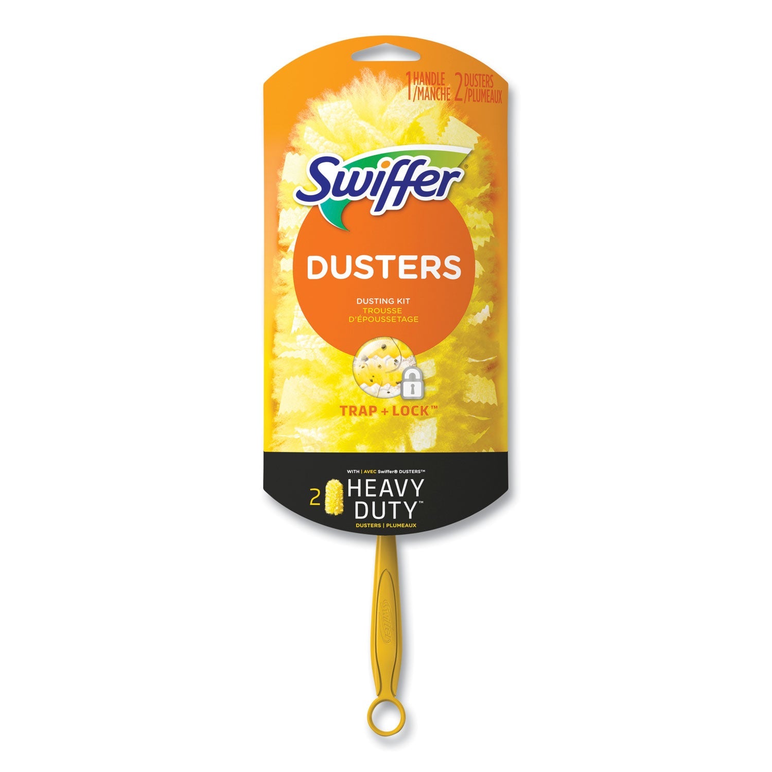 Swiffer® Heavy Duty Dusters Starter Kit, 6" Handle With Two Disposable Dusters, 4 Kits/carton