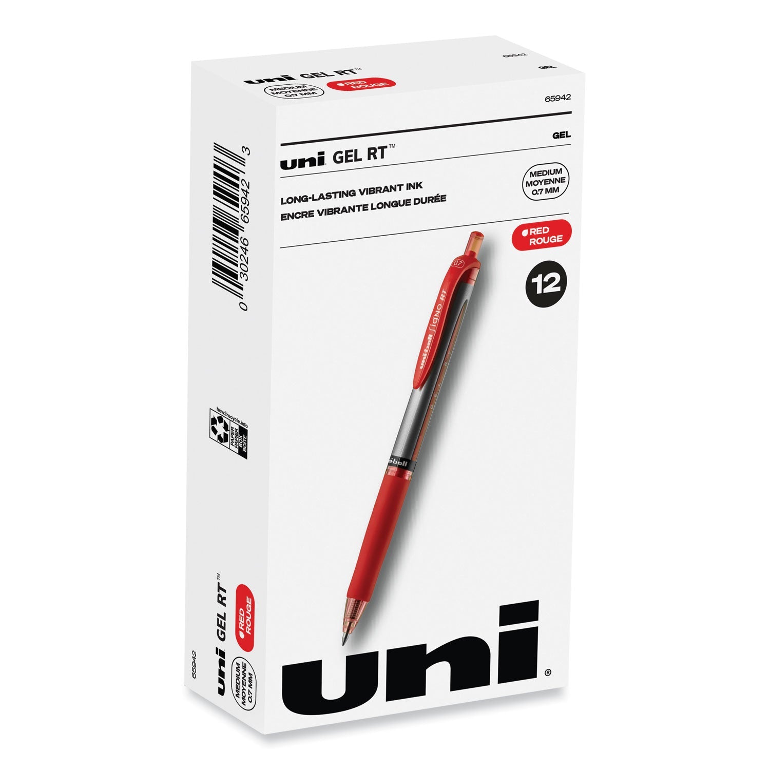 Signo Gel Pen | Red Dozen Retractable
