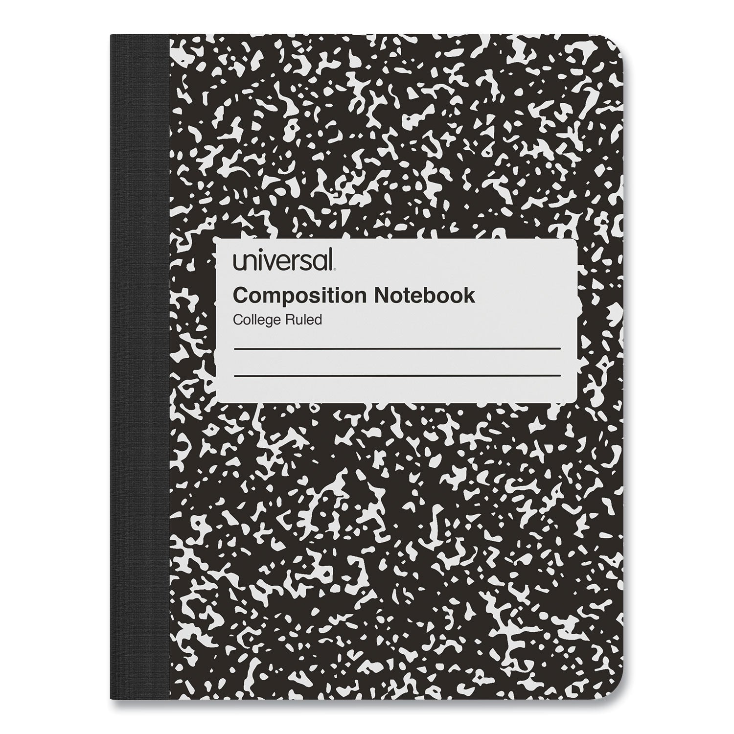 Composition Book | College Rule, Black Marble