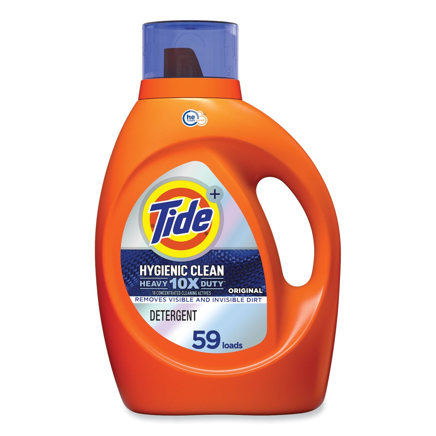 Tide® Hygienic Clean Heavy 10x Duty HE Liquid Laundry Detergent, Original, 92 oz Bottle