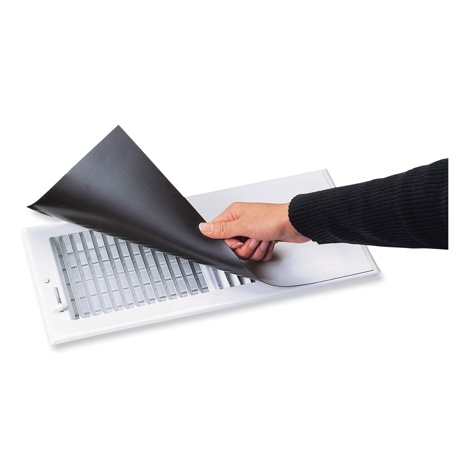 deflecto® Magnetic Vent Covers, 8 x 15 x 0.12, White, 3/Pack
