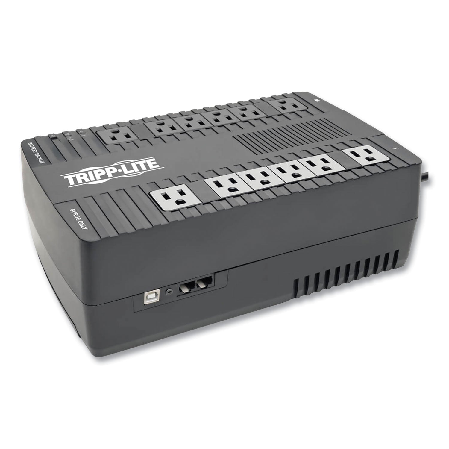 Tripp Lite by Eaton AVR Series Ultra-Compact Line-Interactive UPS, 12 Outlets, 900 VA, 420 J