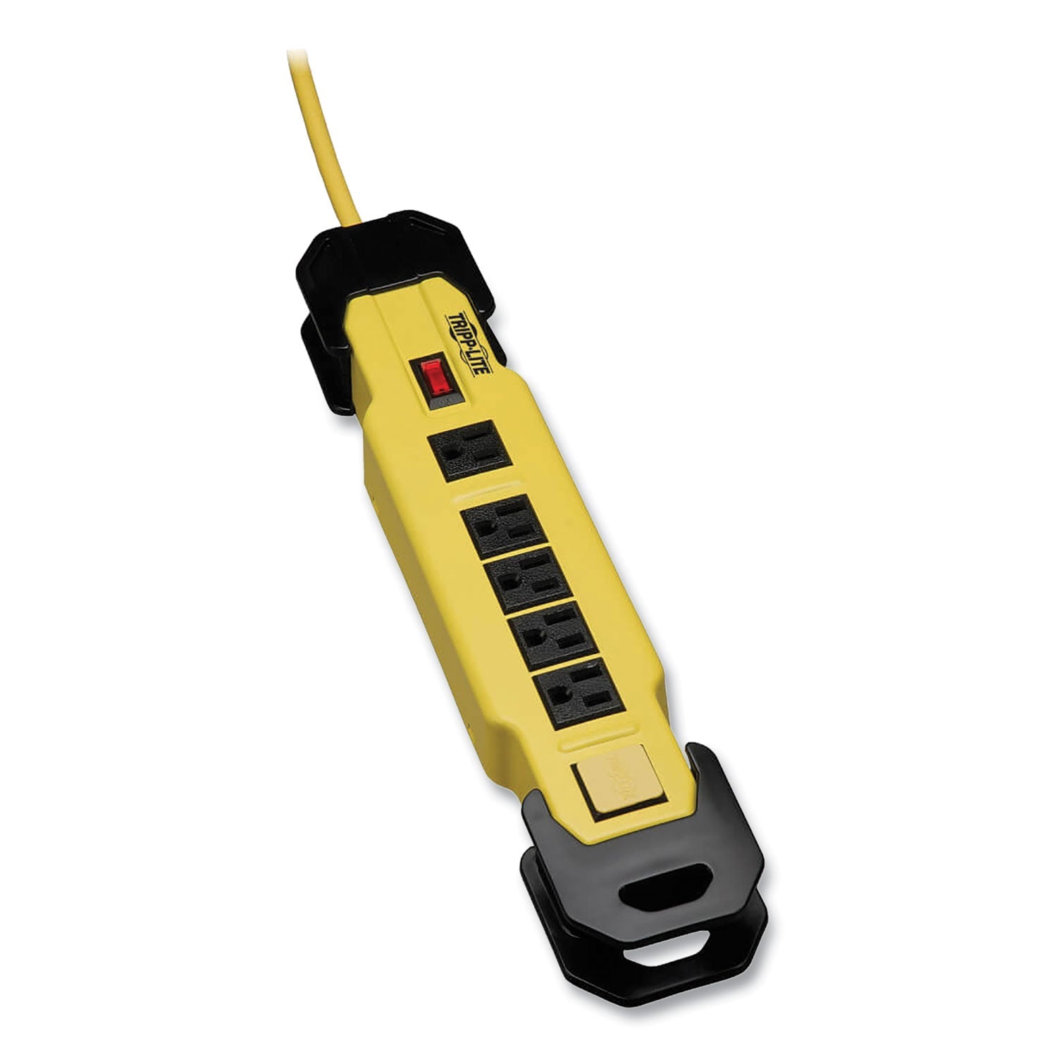 Safety Power Strip with GFCI Plug | 6 Outlets