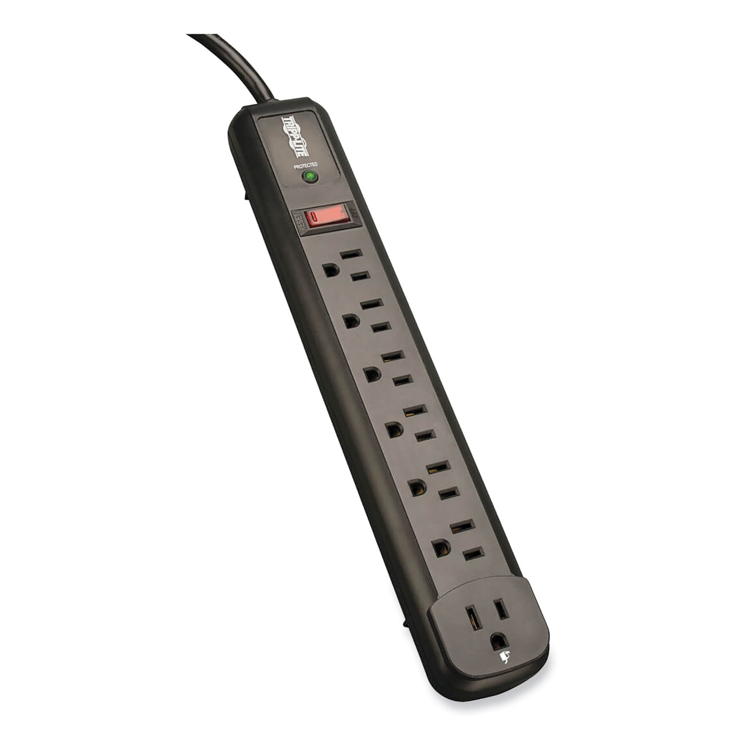 Protect It! Surge Protector | 7-Outlet, 4ft, Black