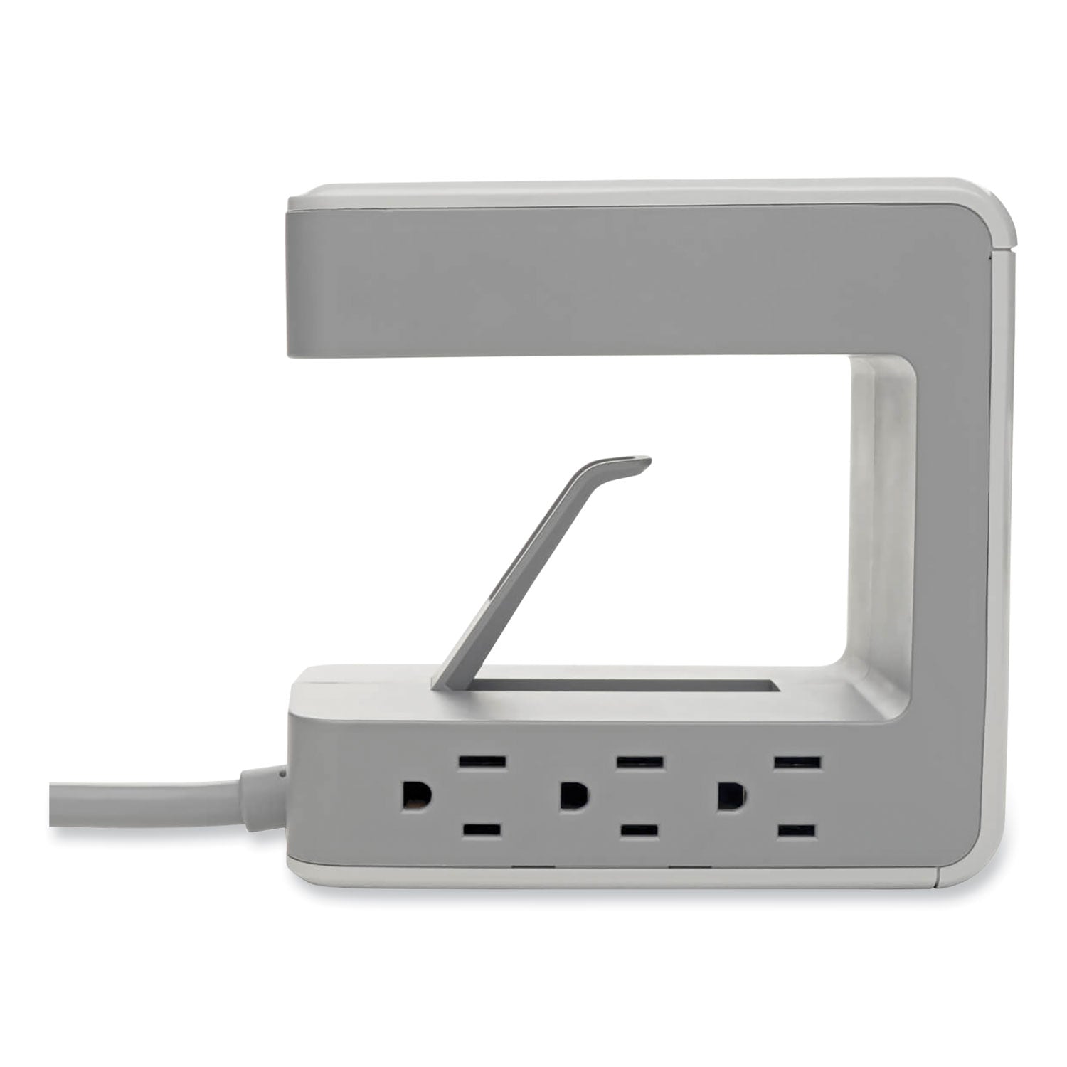 Tripp Lite by Eaton Surge Protector, 6 AC Outlets/2 USB-A and 1 USB-C Ports, 8 ft Cord, 1,080 J, Gray - Bloom Skins