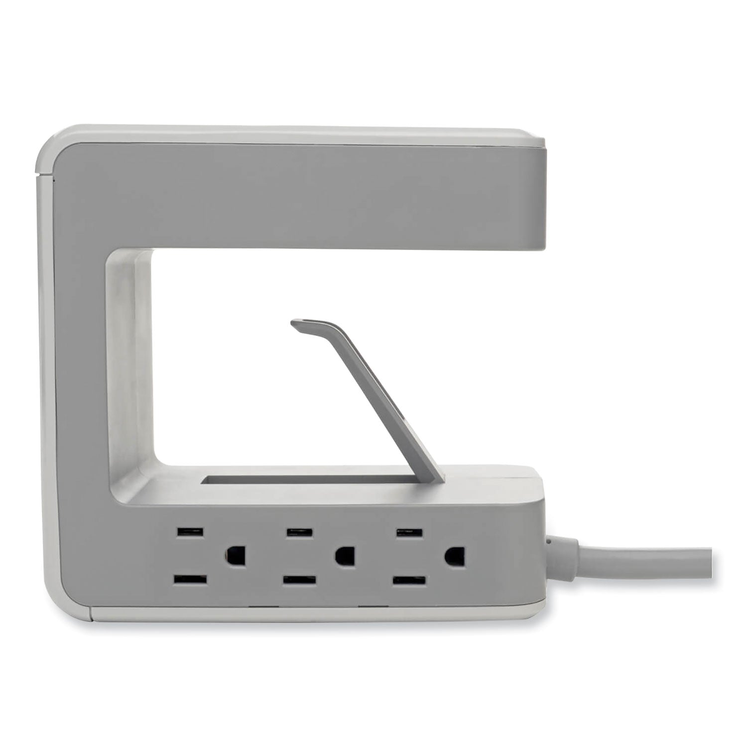 Tripp Lite by Eaton Surge Protector, 6 AC Outlets/2 USB-A and 1 USB-C Ports, 8 ft Cord, 1,080 J, Gray - Bloom Skins