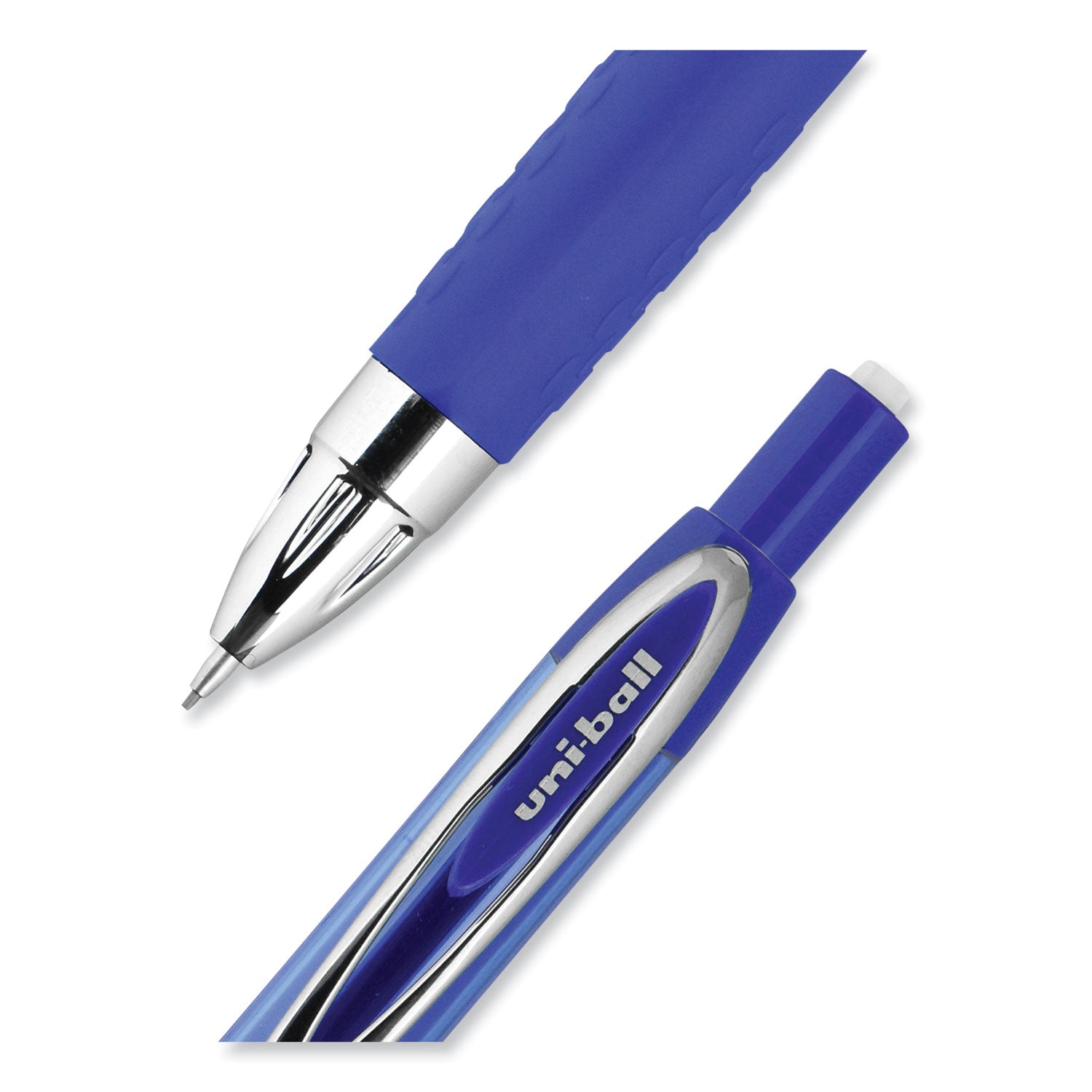uniball® 207 Mechanical Pencil, 0.7 Mm, Hb (#2), Black Lead, Blue Barrel, Dozen - Bloom Skins