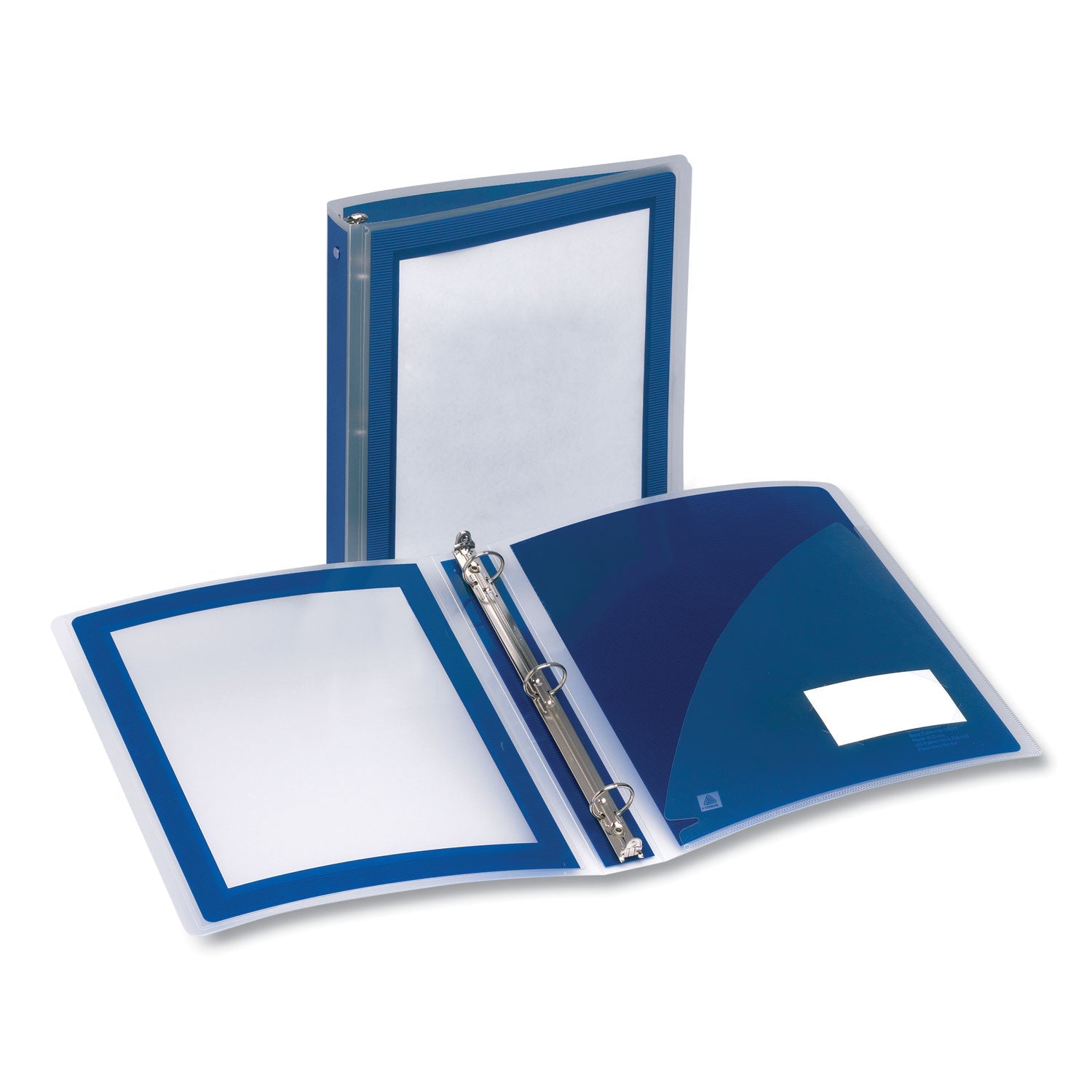 Flexi-View Binder | 1.5" Ring | Navy Blue