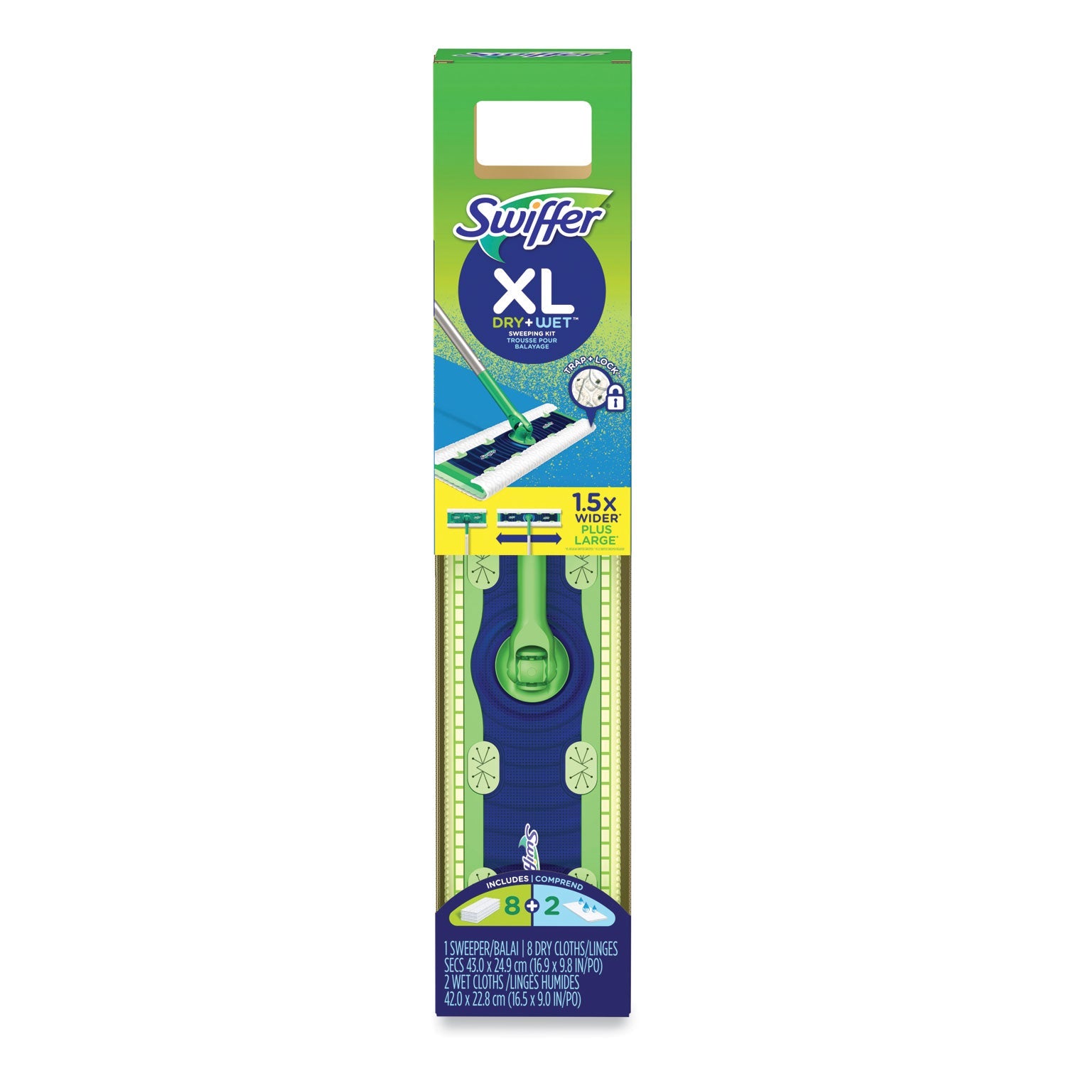 Swiffer Sweeper Mop | XL Dry + Wet Sweeping Kit