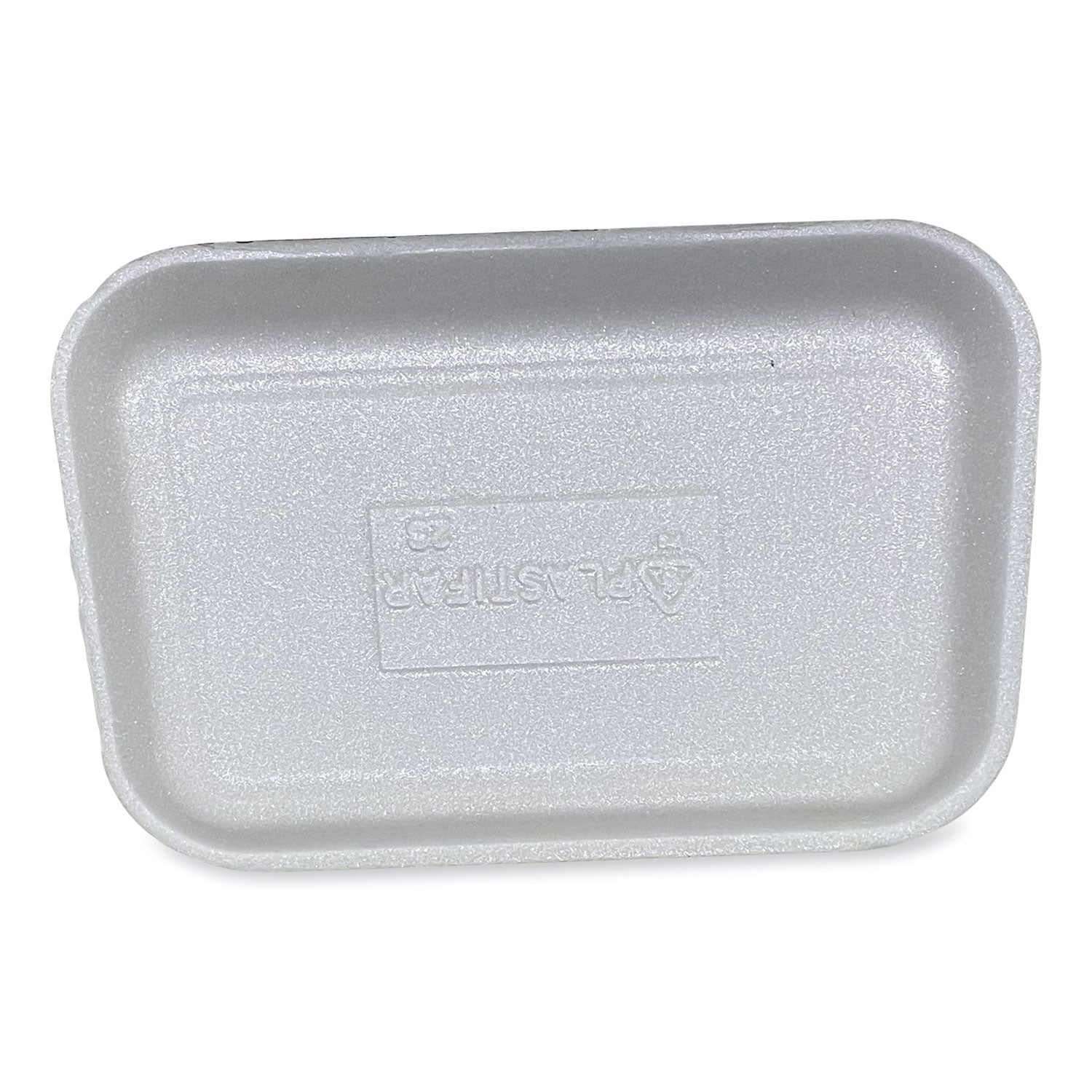 GEN Meat Trays, #2S, 8.5 x 6 x 0.7, White, Foam, 500/Carton