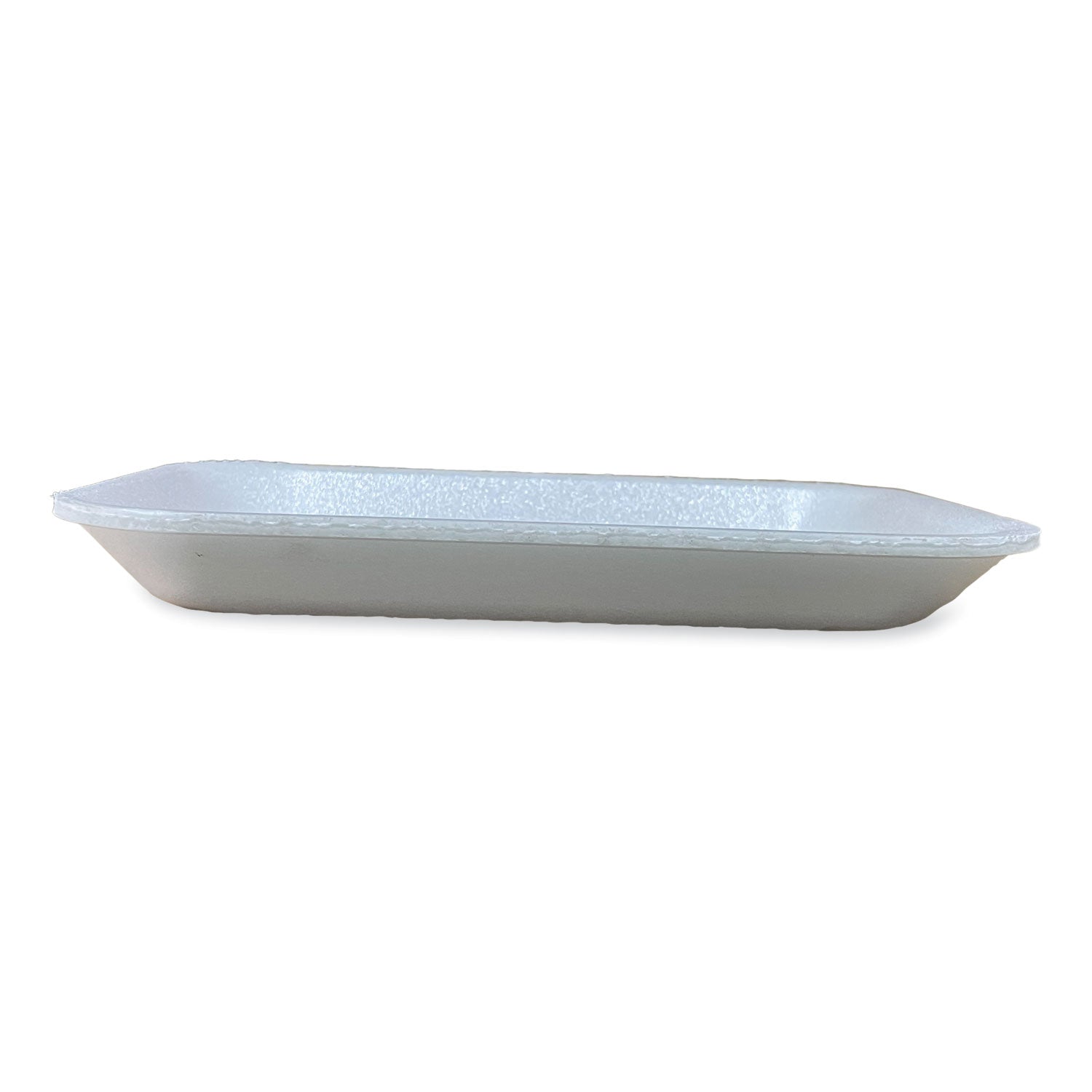 GEN Meat Trays, #2, 8.5 x 6.03 x 1.11, White, Foam, 500/Carton - Bloom Skins