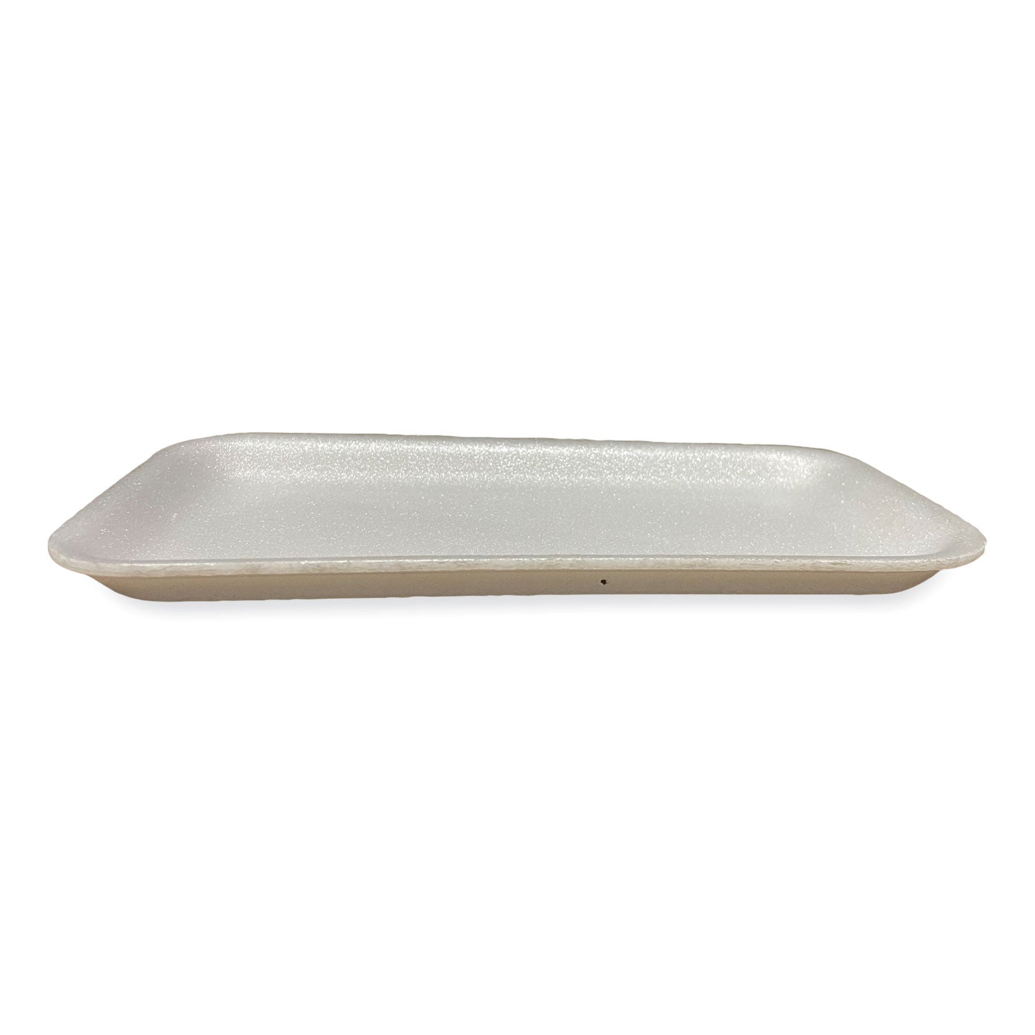 GEN Meat Trays, #17S, 8.5 x 4.69 x 0.64, White, Foam, 500/Carton