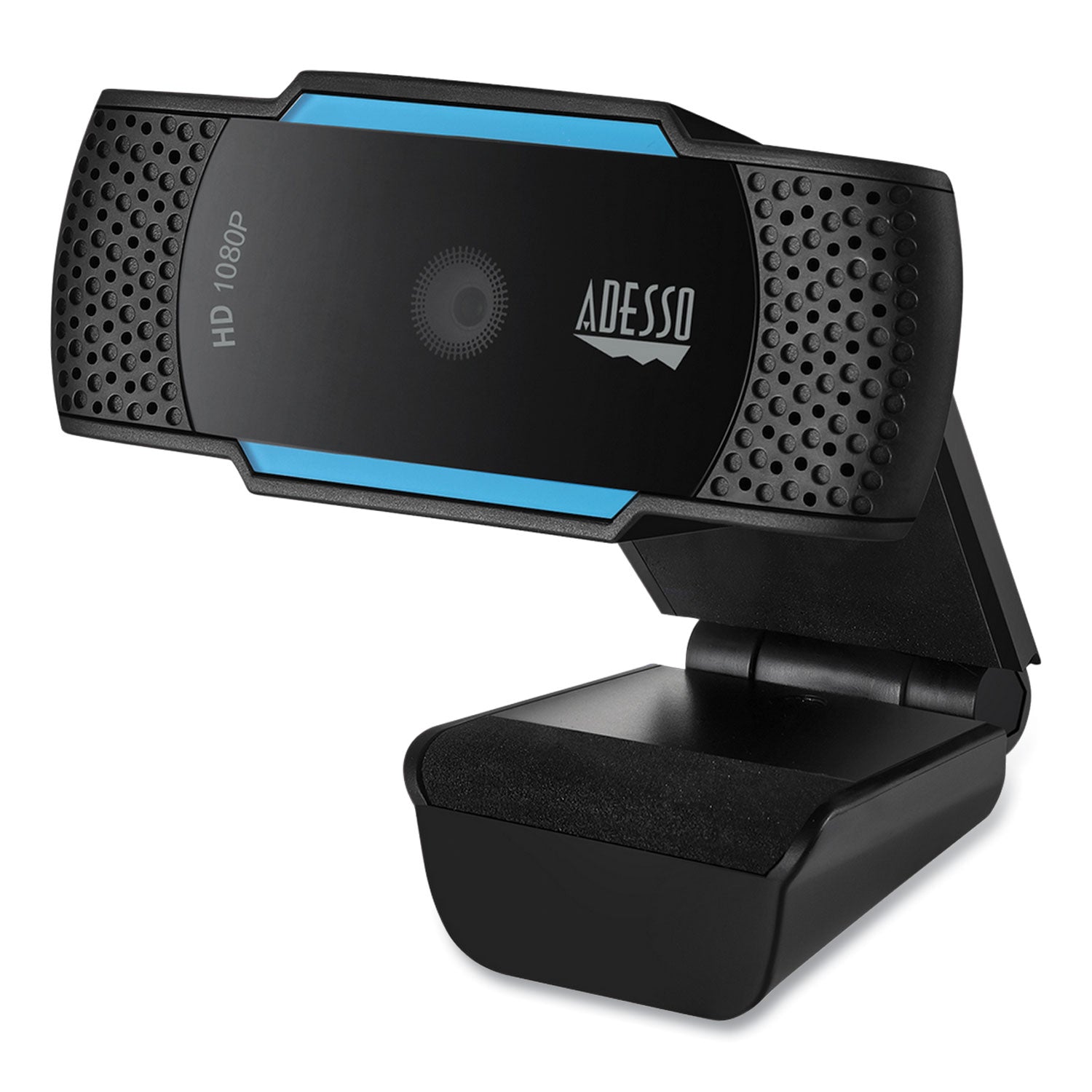Adesso Cybertrack H5 1080p Hd Usb Autofocus Webcam With Microphone, 1920 Pixels X 1080 Pixels, 2.1 Mpixels, Black