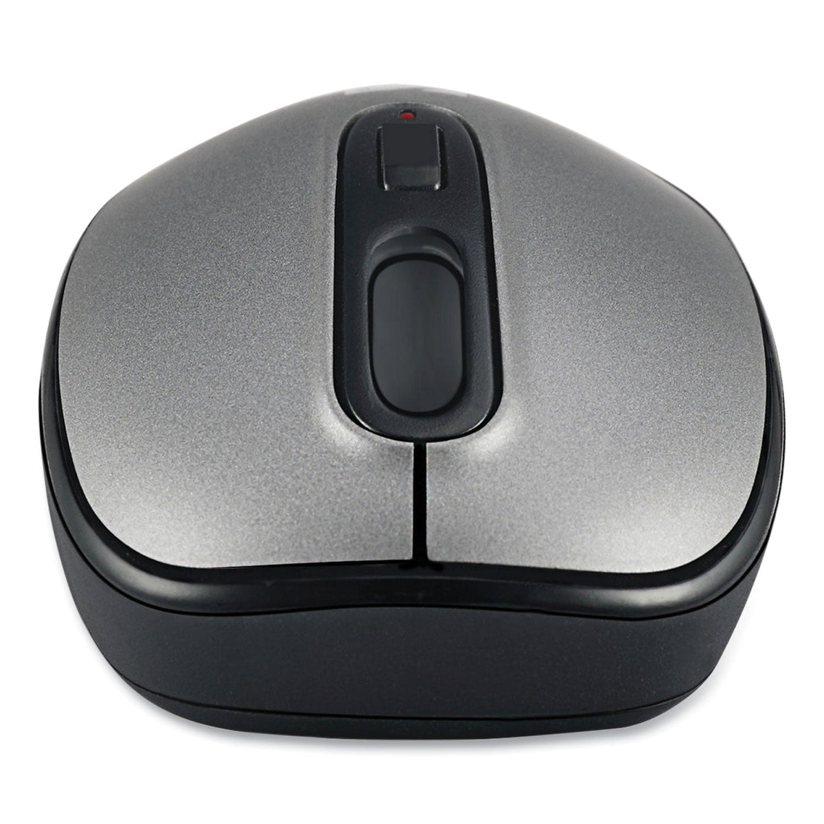 Adesso Imouse A10 Antimicrobial Wireless Mouse, 2.4 Ghz Frequency/30 Ft Wireless Range, Left/right Hand Use, Black/silver