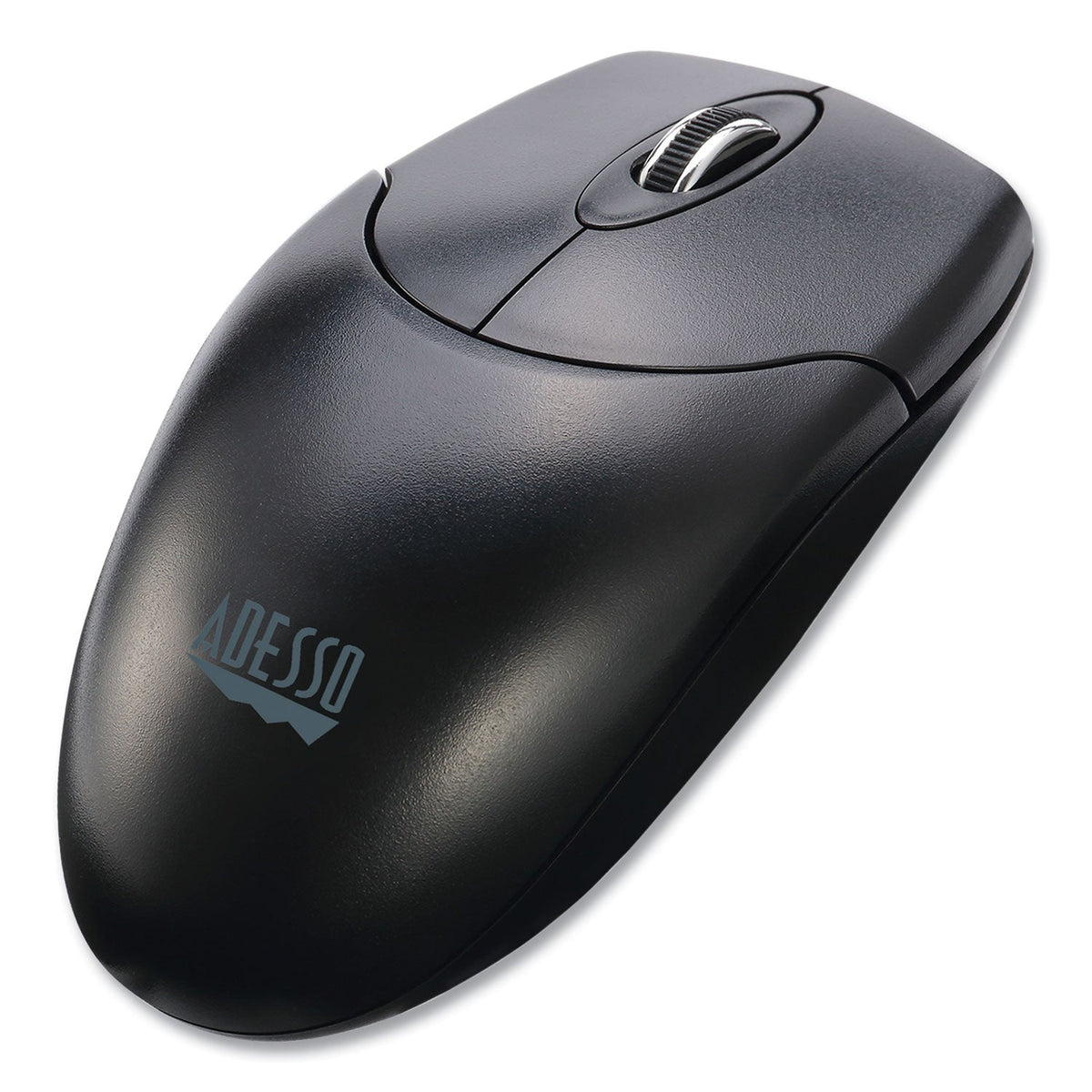 Adesso Imouse M60 Antimicrobial Wireless Mouse, 2.4 Ghz Frequency/30 Ft Wireless Range, Left/right Hand Use, Black