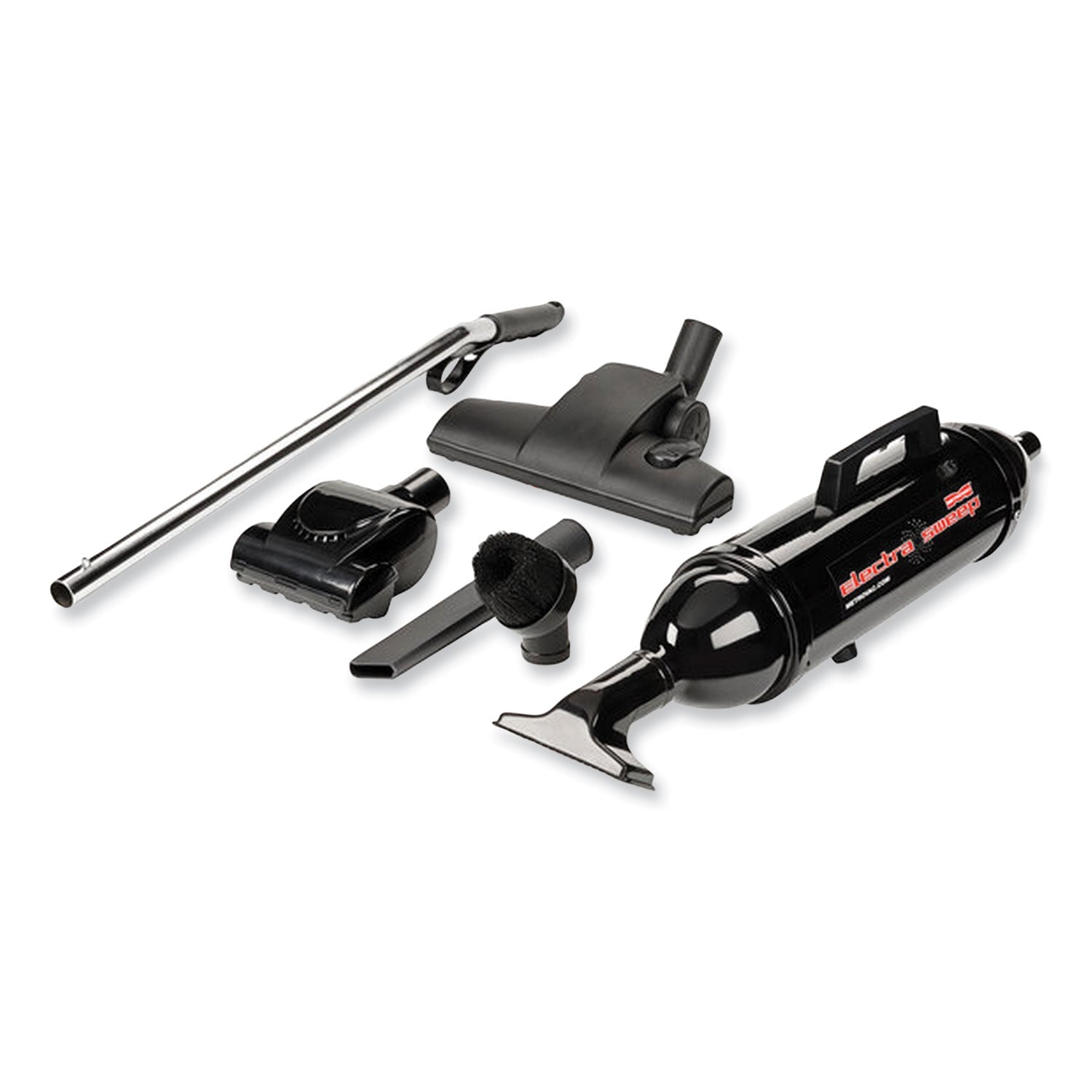 MetroVac Electrasweep with Turbo Pet Brush, Black