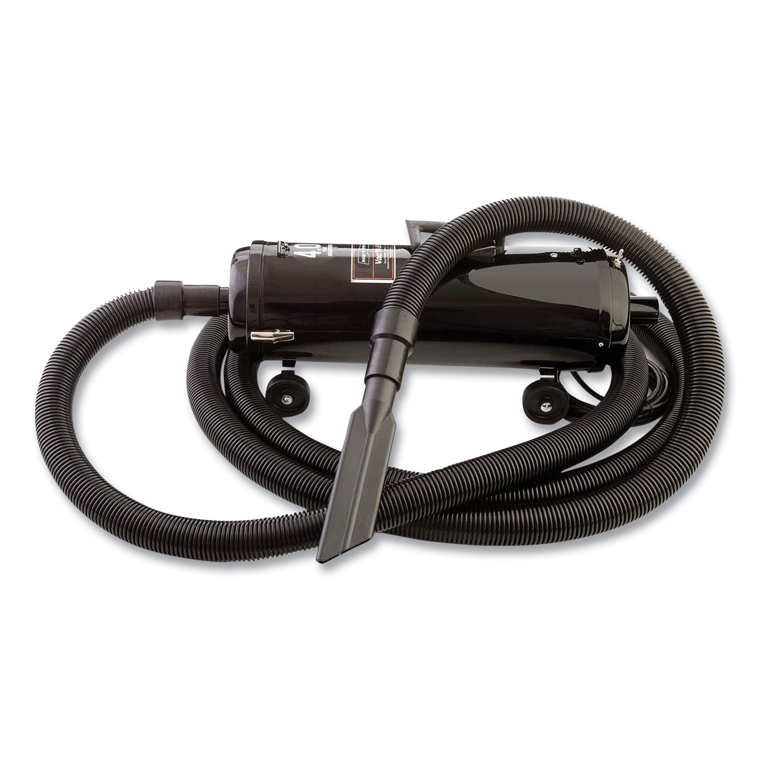 MetroVac Vac 'n Blo Portable Detailing Vacuum/Blower, 25" x 13" x 21", Black