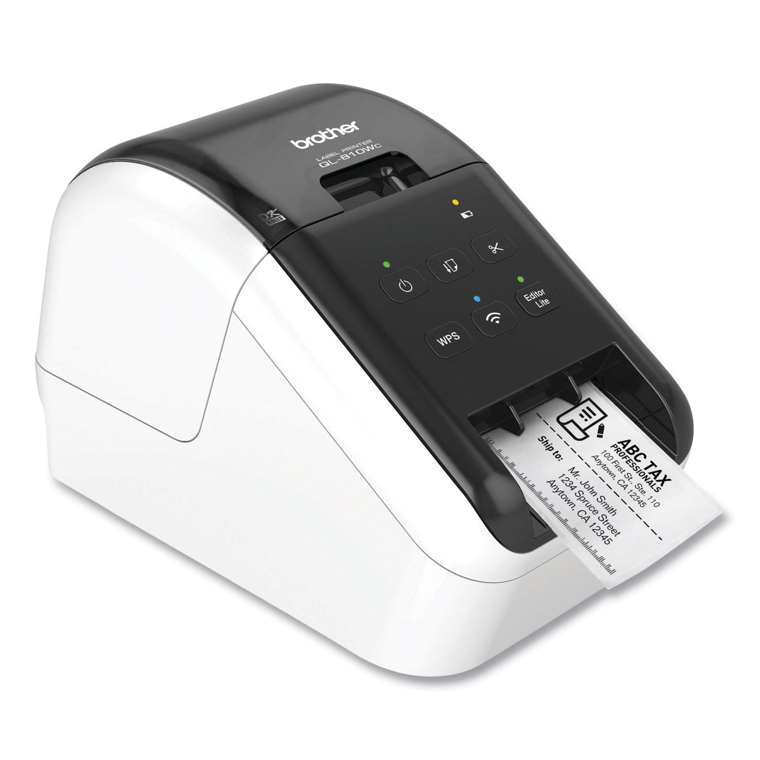 Brother Ql-810wc Ultra Fast Label Printer, 110 Labels/min Print Speed, 5 X 5.7 X 9.2 - Bloom Skins
