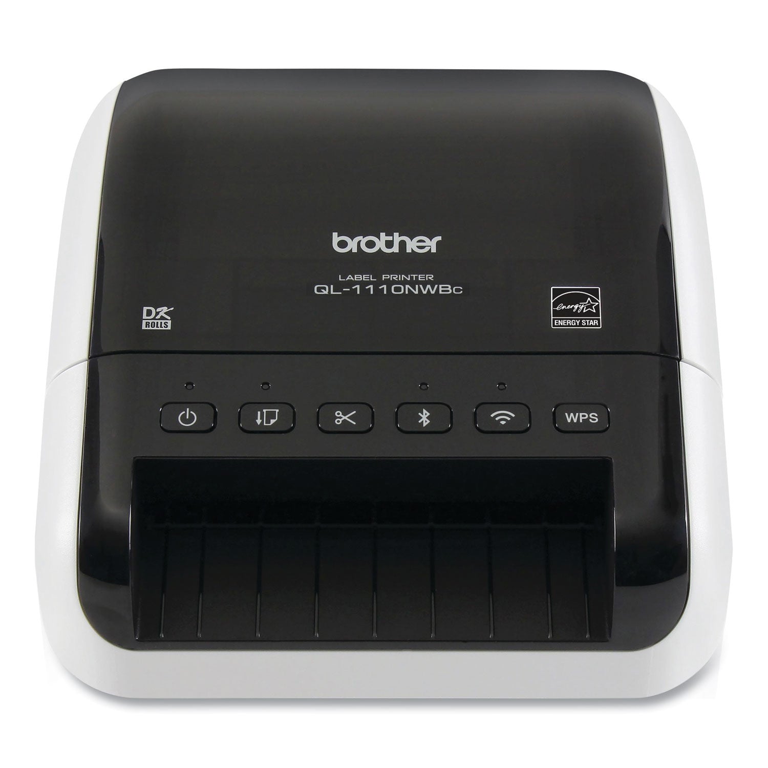 Brother Ql-1110nwbc Wide Format Professional Label Printer, 69 Labels/min Print Speed, 5.9 X 6.7 X 8.7