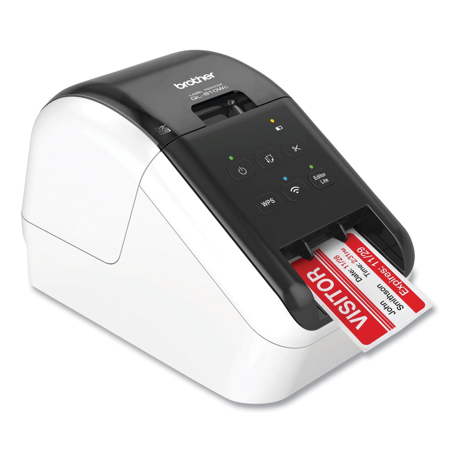 Brother Ql-810wc Ultra Fast Label Printer, 110 Labels/min Print Speed, 5 X 5.7 X 9.2 - Bloom Skins