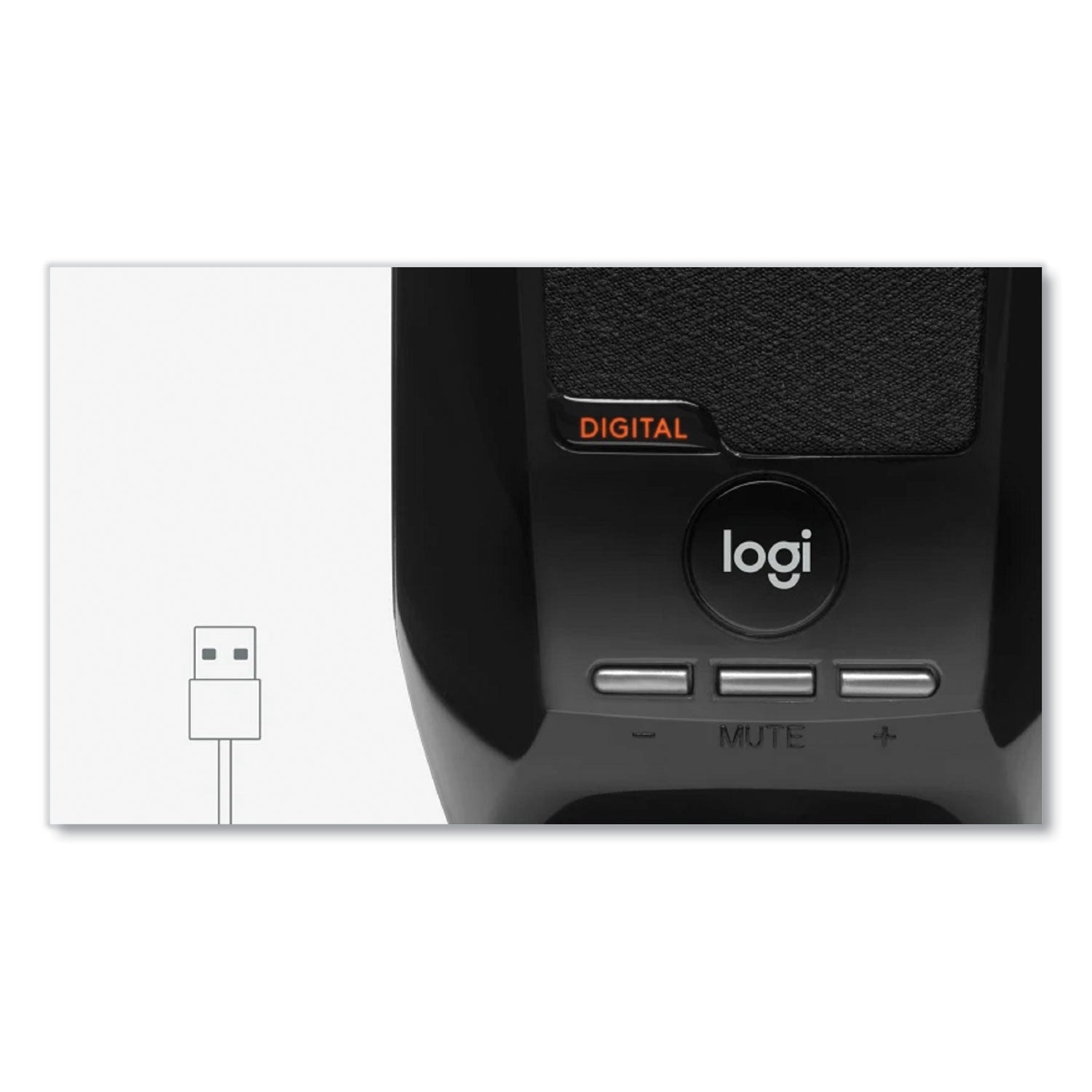 Logitech® S150 2.0 Usb Digital Speakers, Black