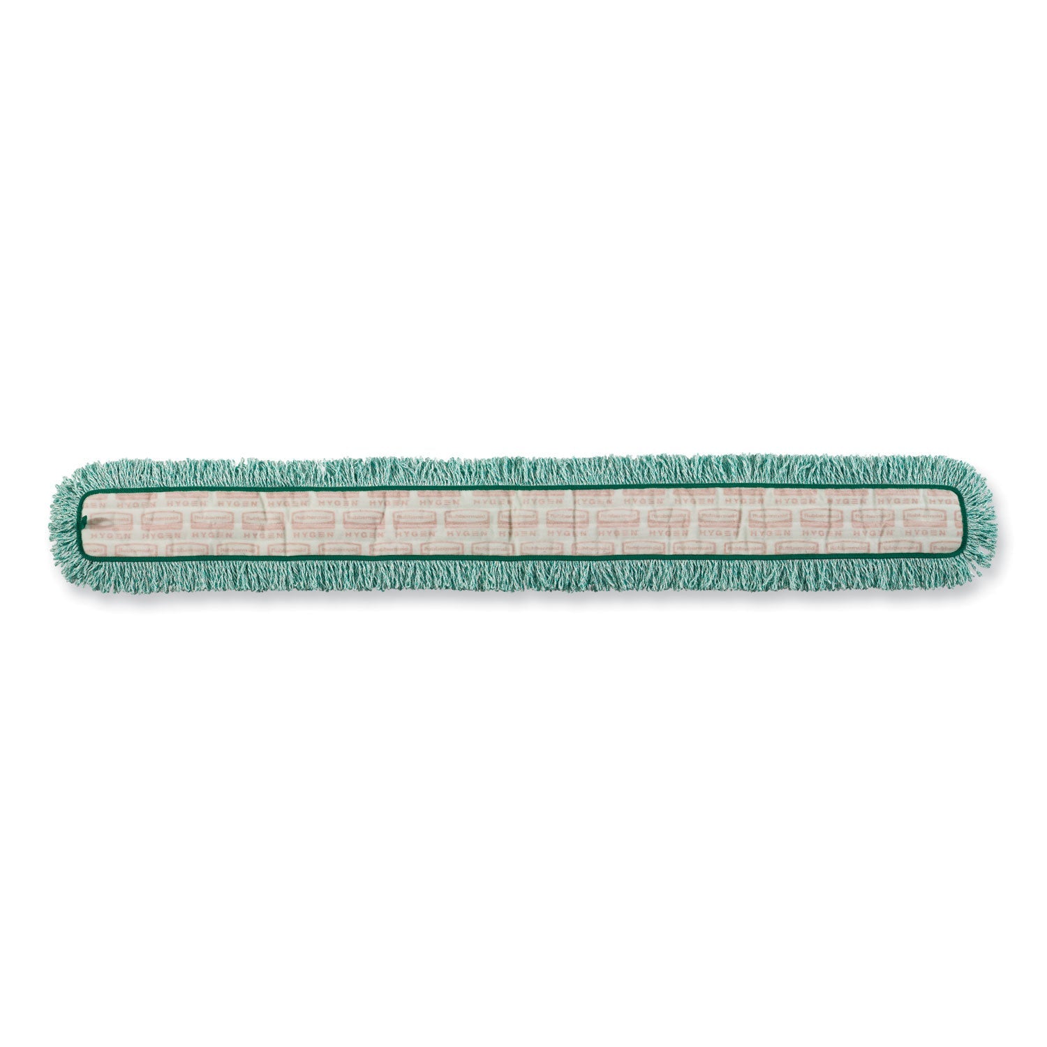Rubbermaid® Commercial HYGEN™ Hygen Dust Mop Heads With Fringe, Green, 48", Microfiber