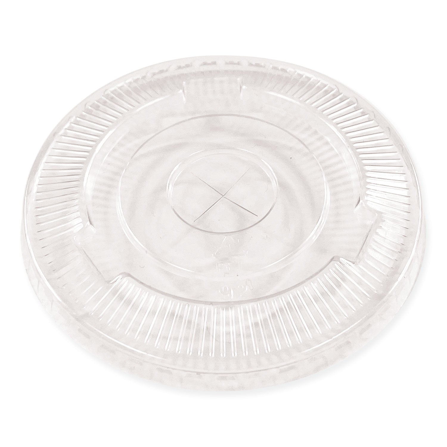 Cold Cup Straw-Slot Lids | Boardwalk® Clear 100/Pk