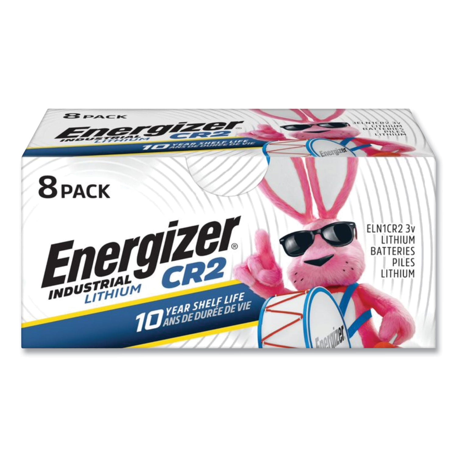 Industrial Lithium CR2 Photo Battery | 8-Pack