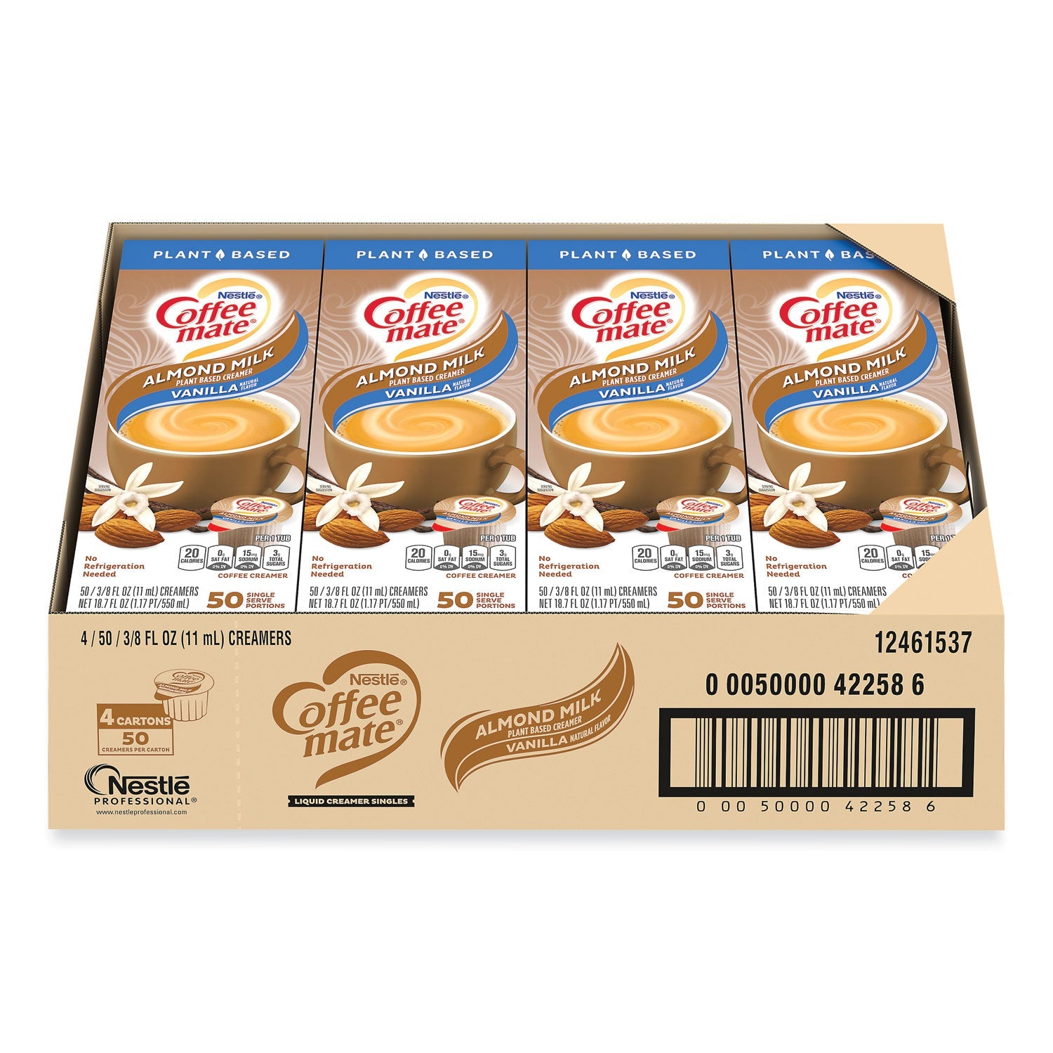 Coffee mate Almond Milk Creamer | Vanilla Singles
