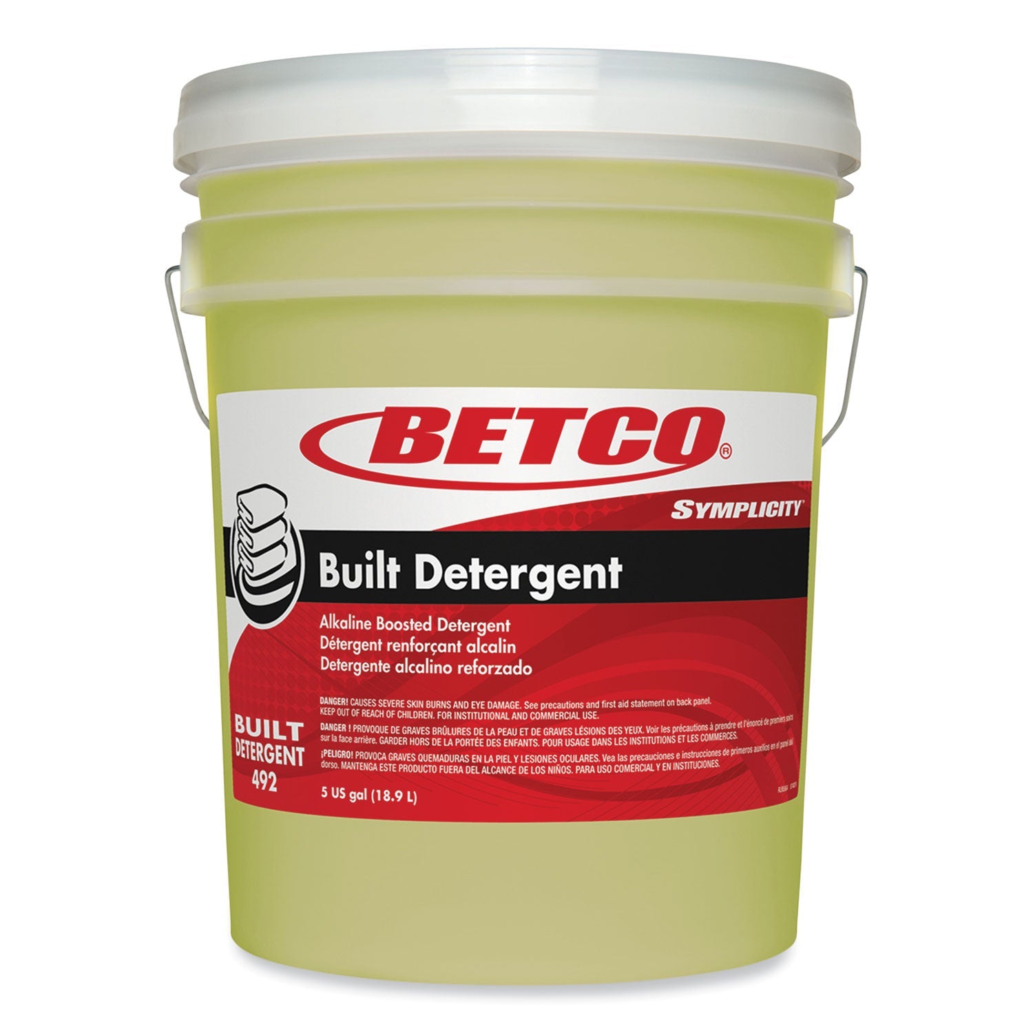Built Laundry Detergent | Betco® Symplicity 5 G